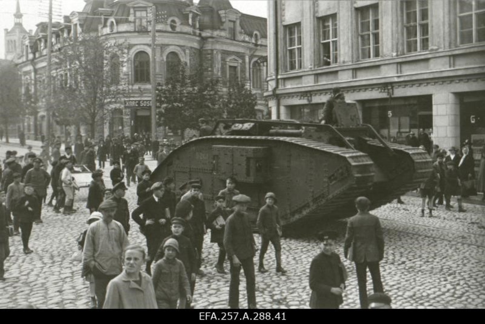 Eesti esimene tank tuli Inglismaalt