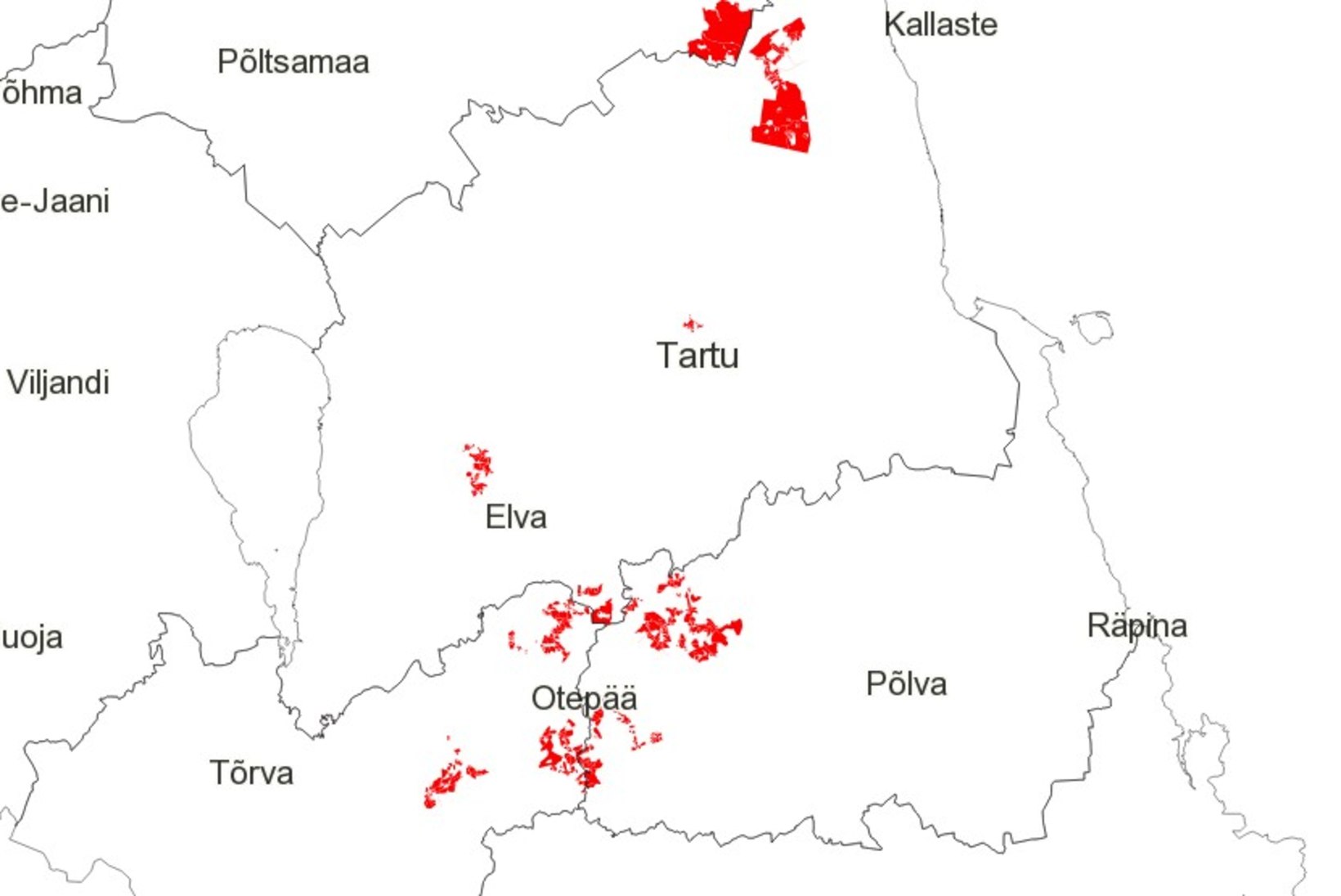 Kaardid: Rally Estonia vallutab ilmselt neli Eesti maakonda