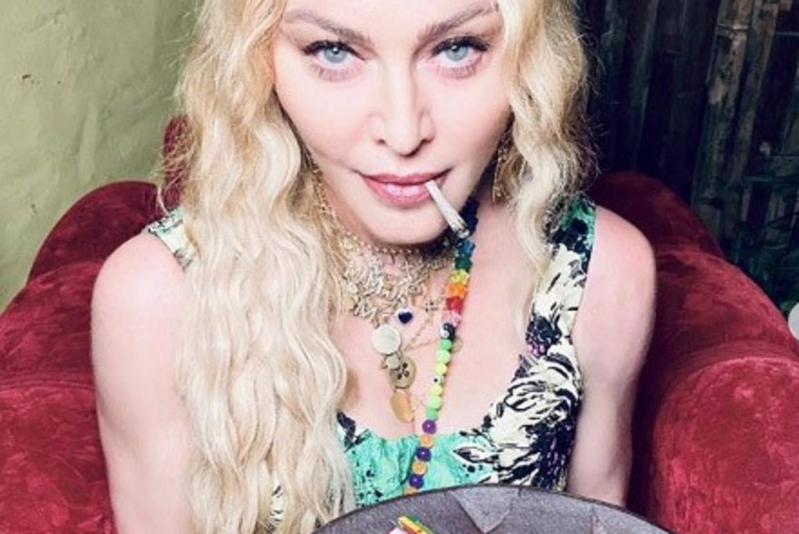 Madonna tähistas 62. sünnipäeva vaagnatäie marihuaanaga