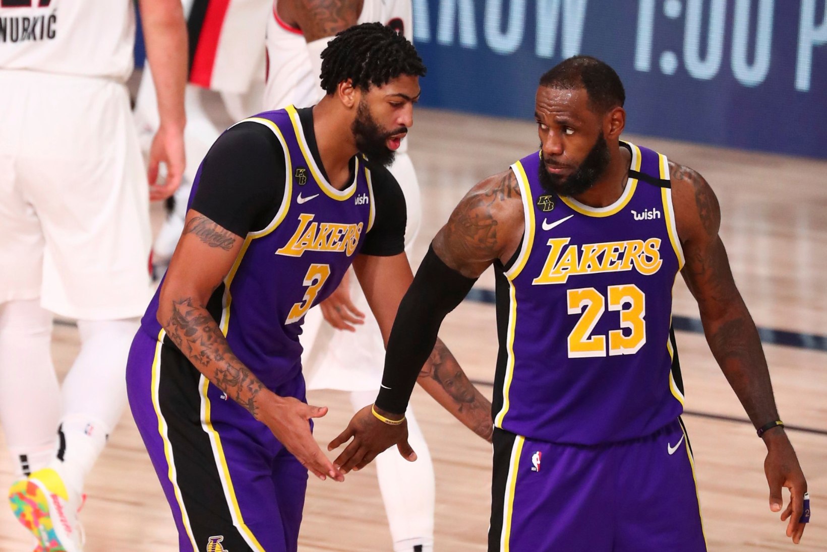 VIDEO | Lakers alistas Portlandi, LeBron James tegi superesituse