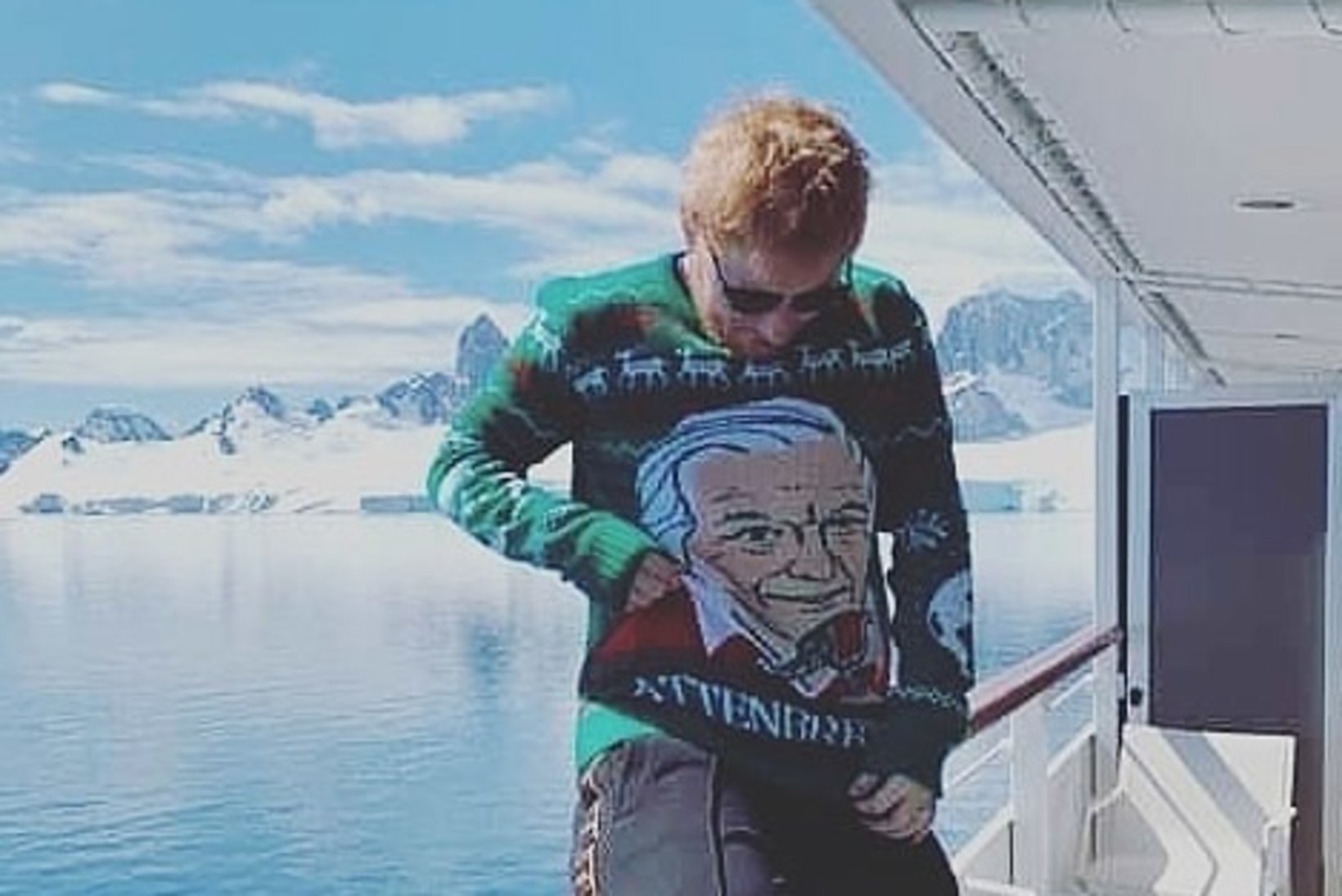 Kas Ed Sheeran sigitas oma tütre Antarktikas?