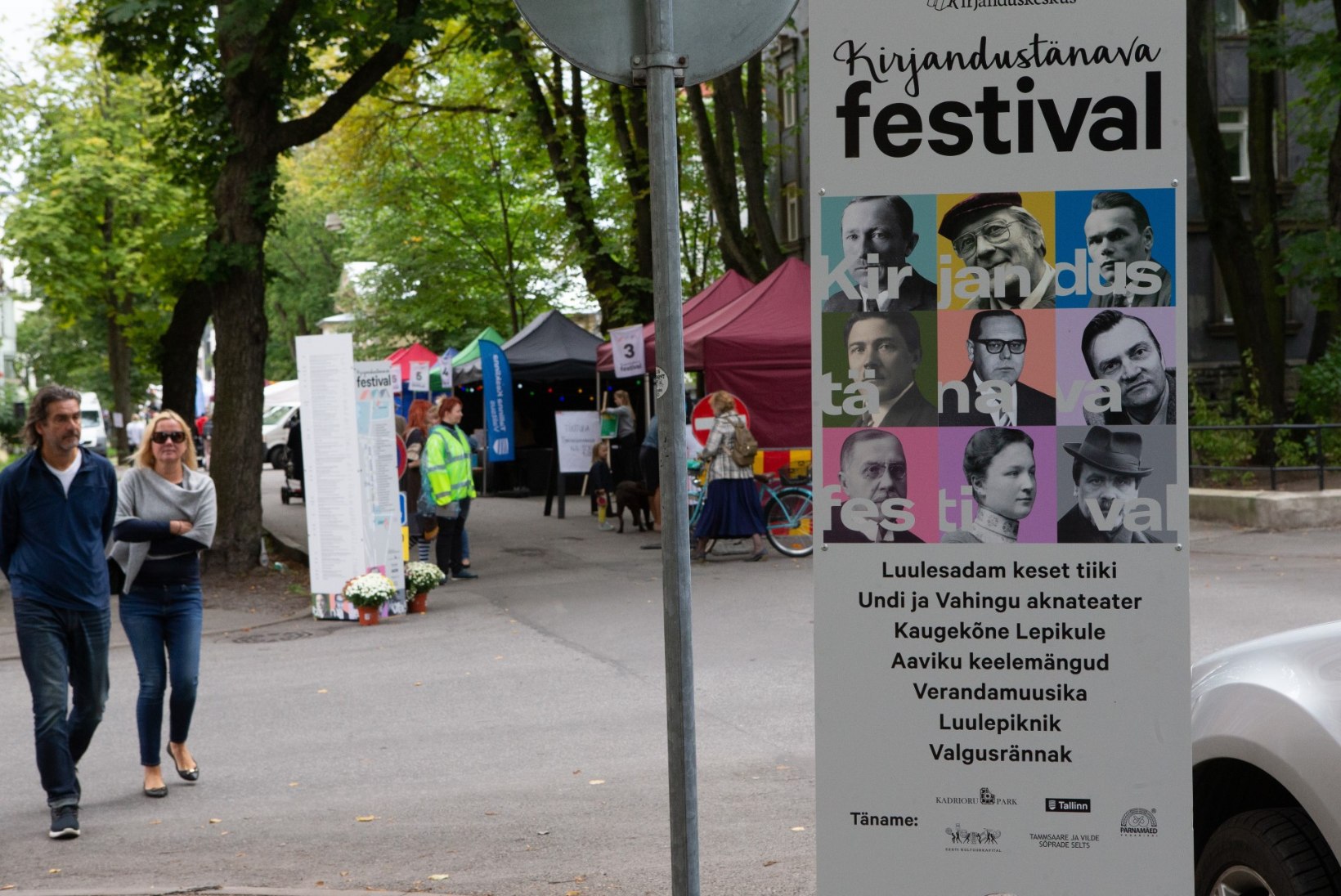 GALERII | Kirjandustänava Festival tõmbas erilist tähelepanu juubilaridele