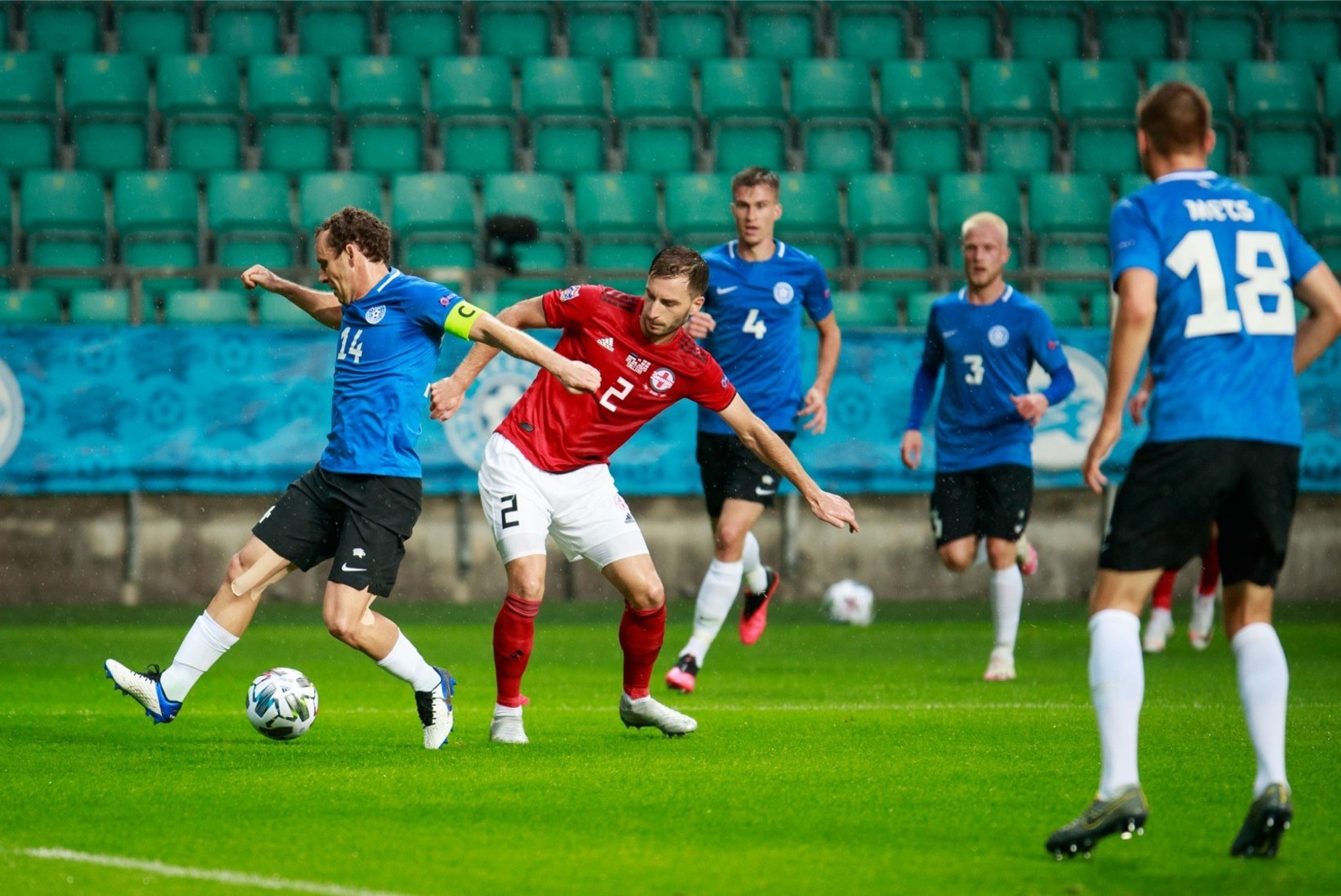 Eesti koondises tehtis sunnitud muudatusi, Armeeniaga kohtumisest jääb kõrvale mitu mängijat
