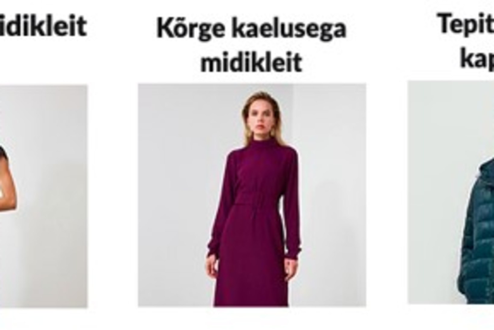 Eesti naiste lemmikuteks osutusid veebipoodides just need viis riideeset!