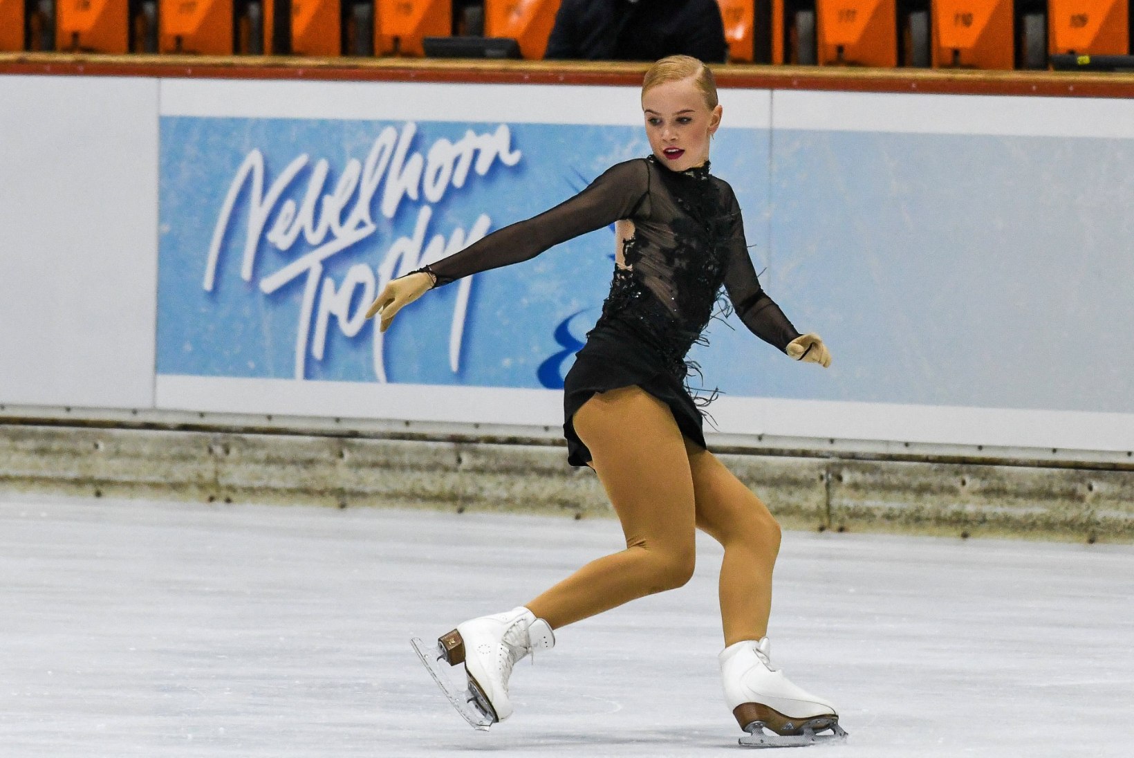 Eva-Lotta Kiibus on Eesti meistrivõistlustel hoidmas kolmandat kohta