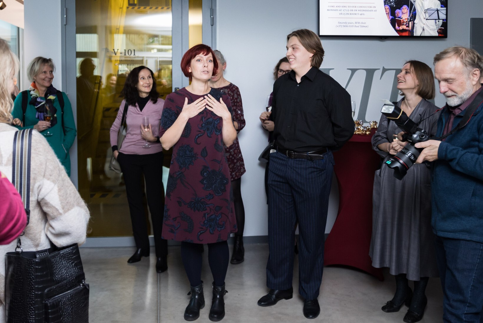 GALERII | Tallinna ülikoolis avati Mait Agu 70. sünniaastapäevale pühendatud näitus 