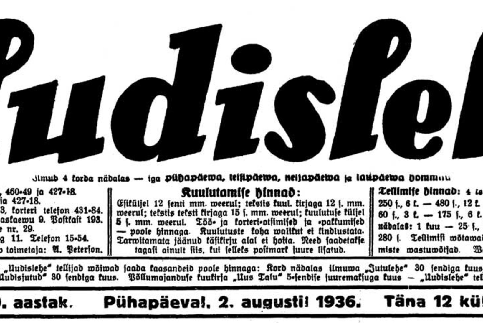 AJALUGU | Miks 1930ndail aastail Tallinna lahest kala ära kadus?
