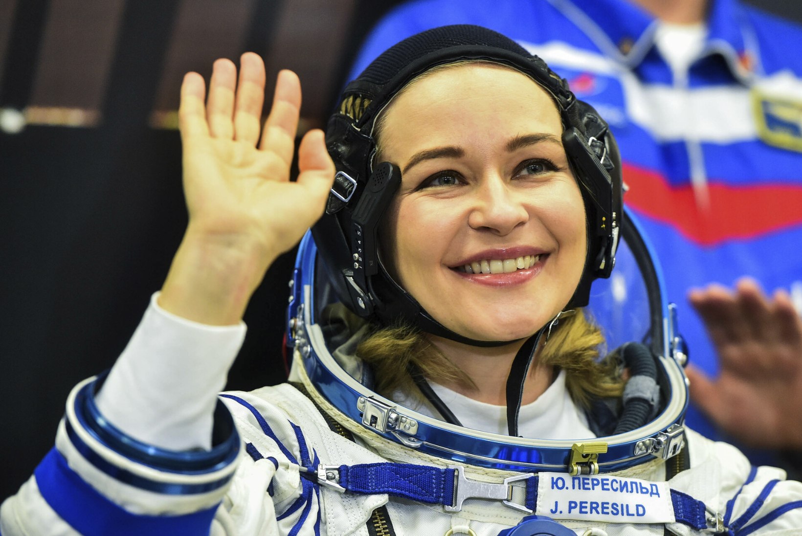 Eesti juurtega Vene näitlejanna lendas kosmosesse filmi tegema