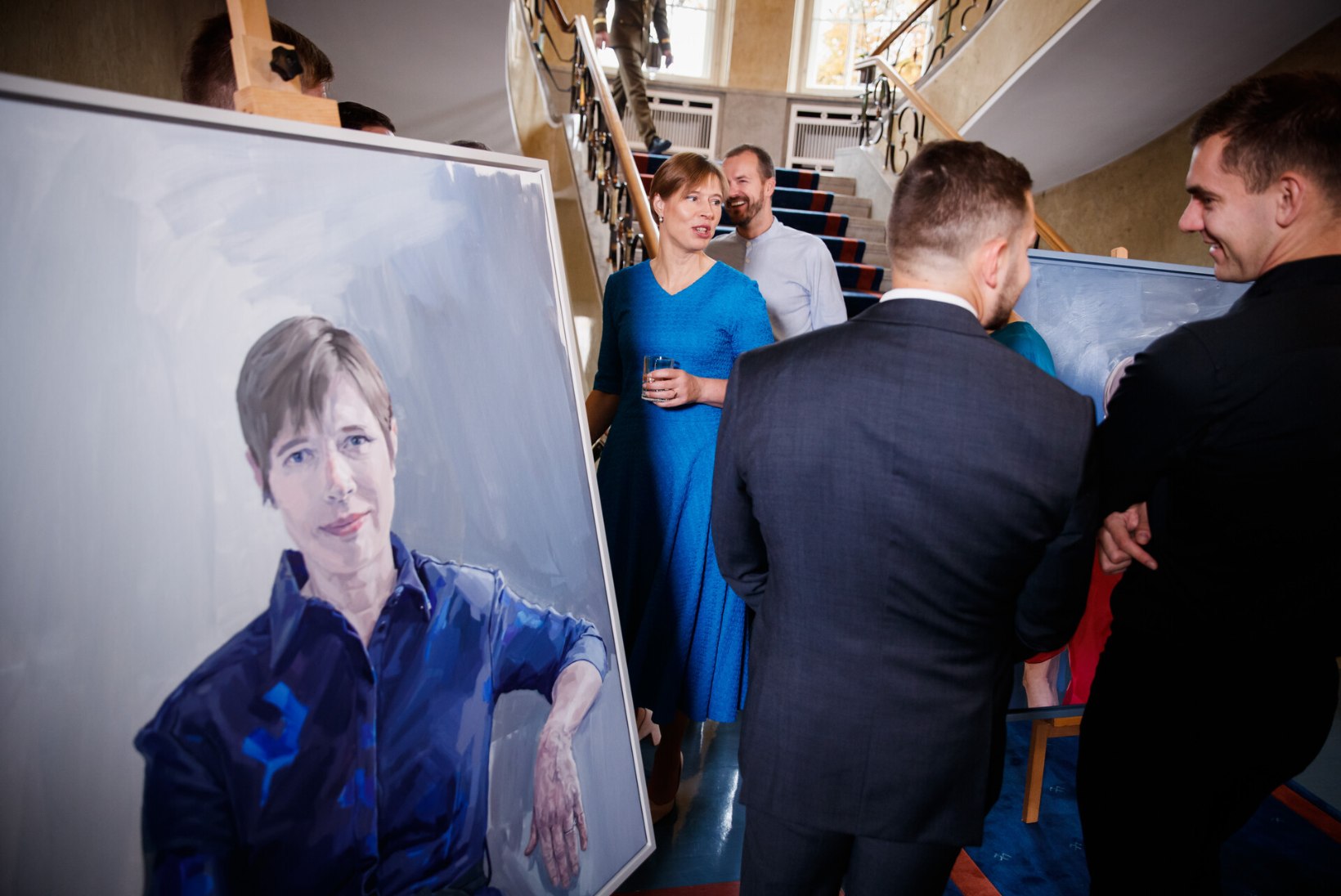 GALERII | Riigipeade galerii täienes maaliga president Kersti Kaljulaidist