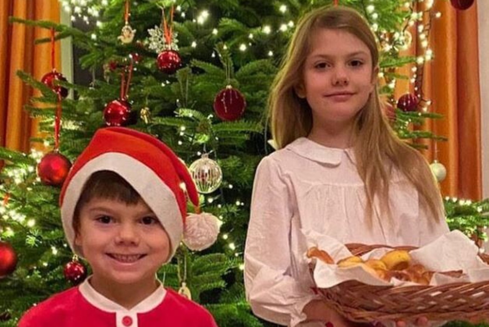 Rootsi kuningakoda avaldas printsess Victoria lastest armsa jõuluportree