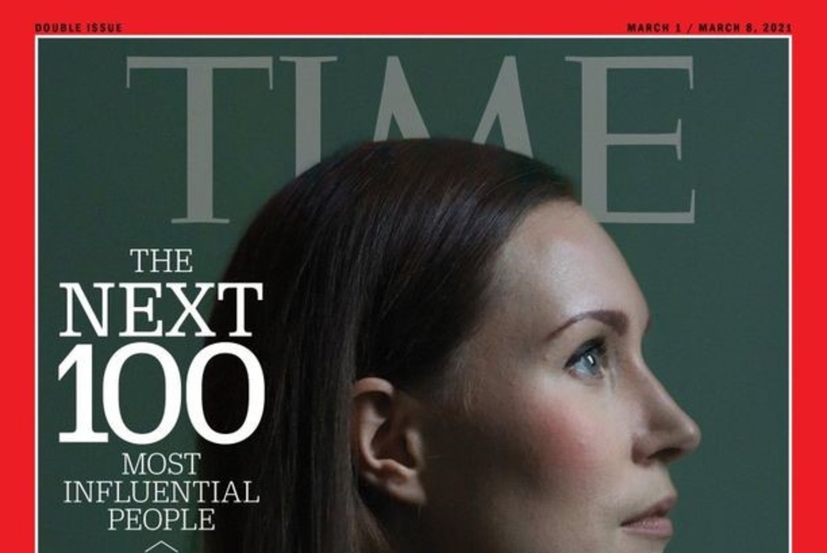 Soome peaminister Sanna Marin pääses ajakirja Time kaanele