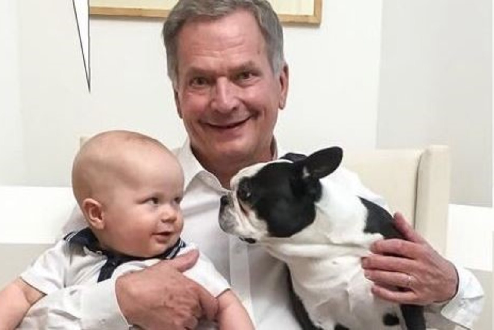 PALJU ÕNNE! Soome presidendi poeg sai juba kolmeseks!