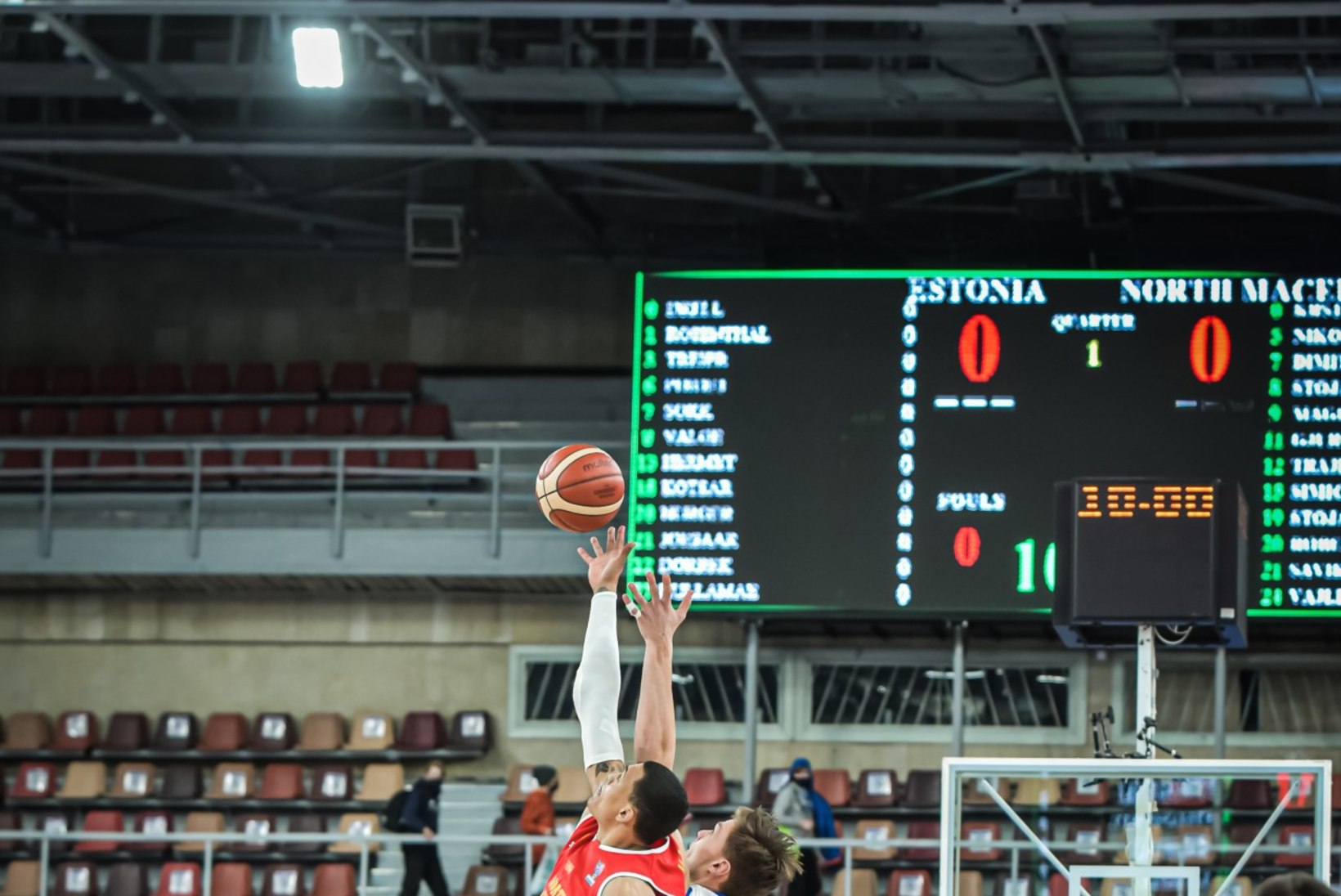 BLOGI JA GALERII | TEHTUD! Eesti korvpallikoondis kaotas Põhja-Makedooniale, aga jõudis EM-finaalturniirile!