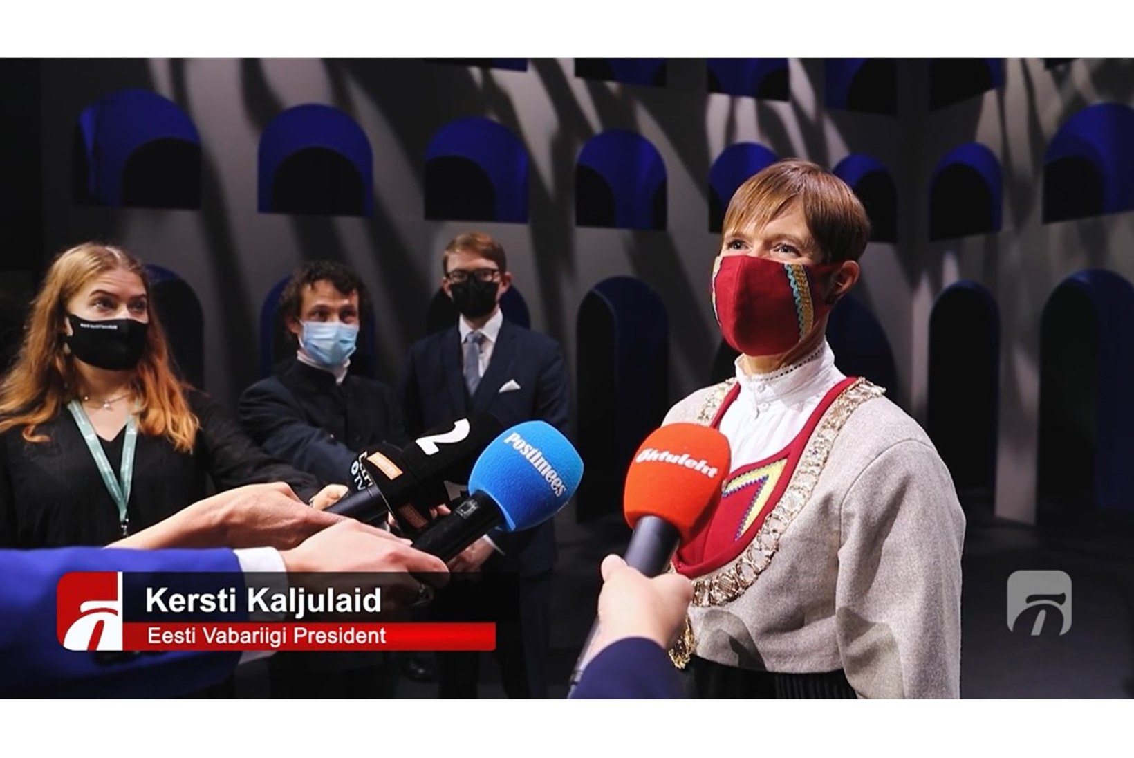 ÕL VIDEO | President Kersti Kaljulaid: „Mind puudutas kõige rohkem viipekeeleräpp.“