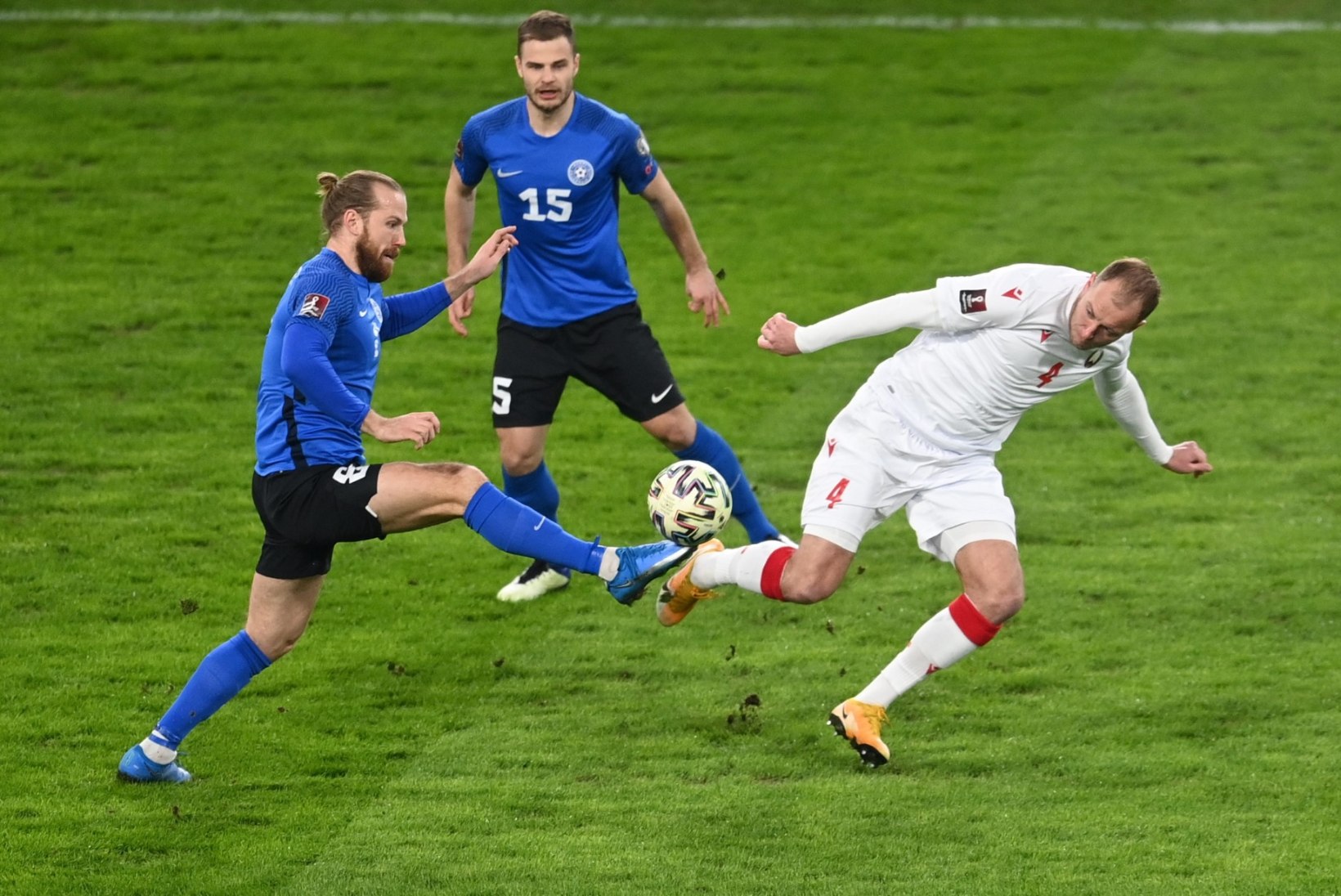 BLOGI | Eesti läks Valgevene vastu kahel korral juhtima, kuid lõpuks nopiti võrgust neli palli