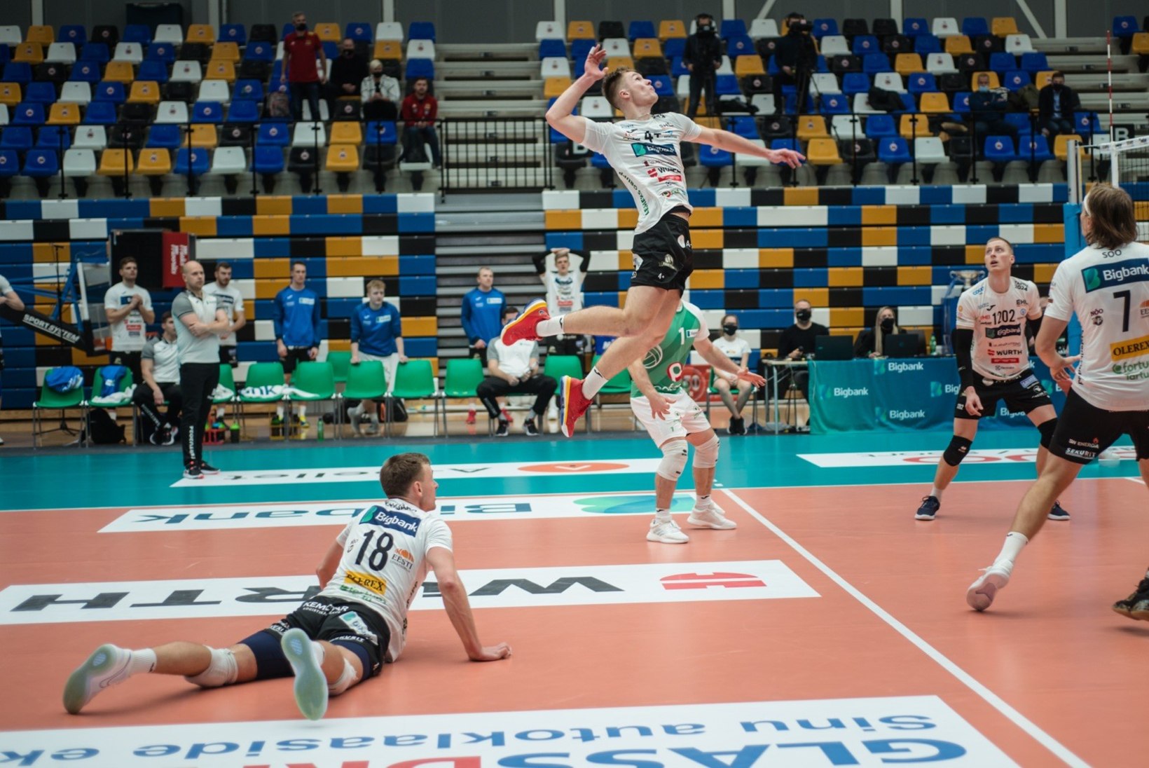 Pärnu andis lahingu, aga Tartu Bigbank asus kodus poolfinaalseeriat juhtima