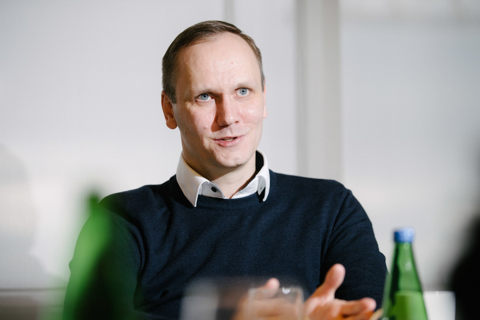 Swedbanki juht Olavi Lepp: „Haigestumiste arv on mitu korda üles läinud, aga finantstervis püsib endiselt.“