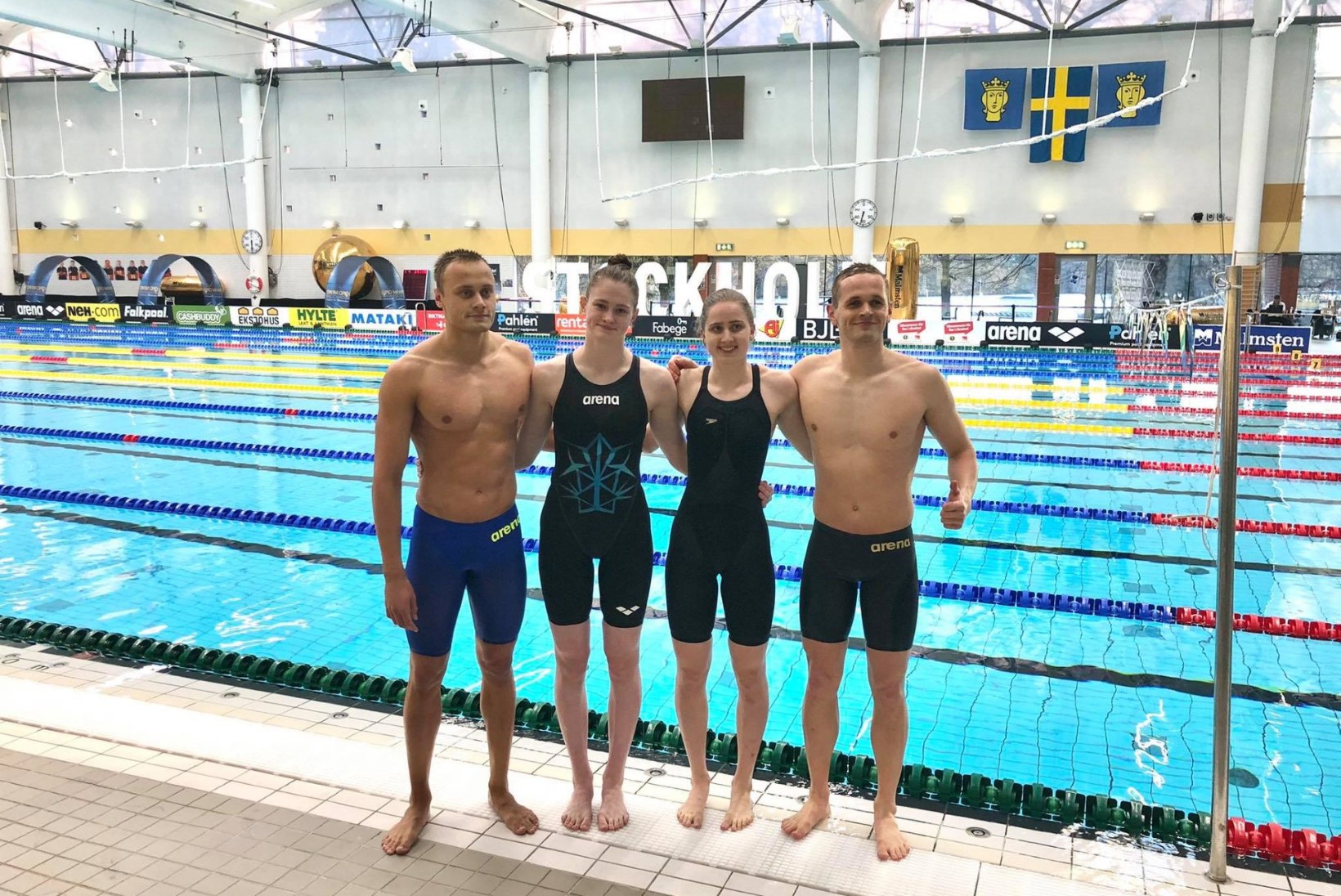 Jefimova, Gold ja teatevõistkond ujusid Stockholmis Eesti rekordid