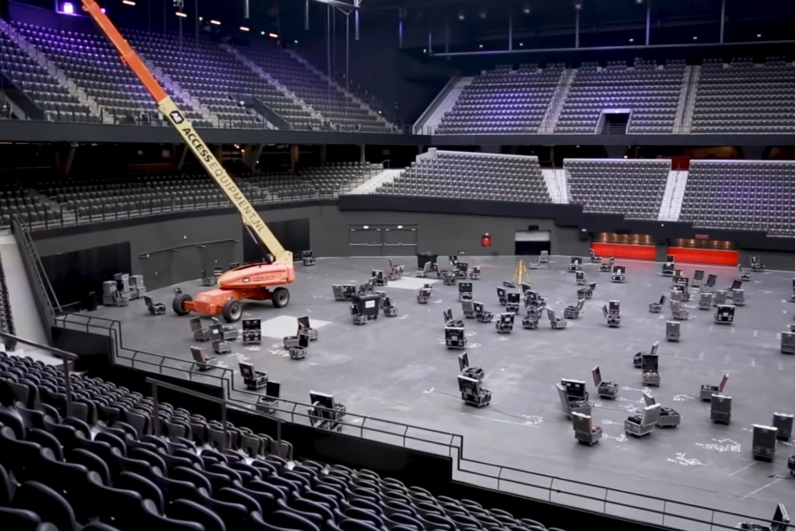 Rotterdamis alustati Eurovisioni lava ehitamisega