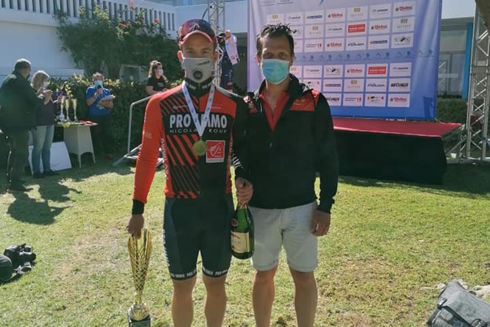 HEA TÖÖ: Karl Patrick Lauk võitis Rhodose velotuuri kolmanda etapi