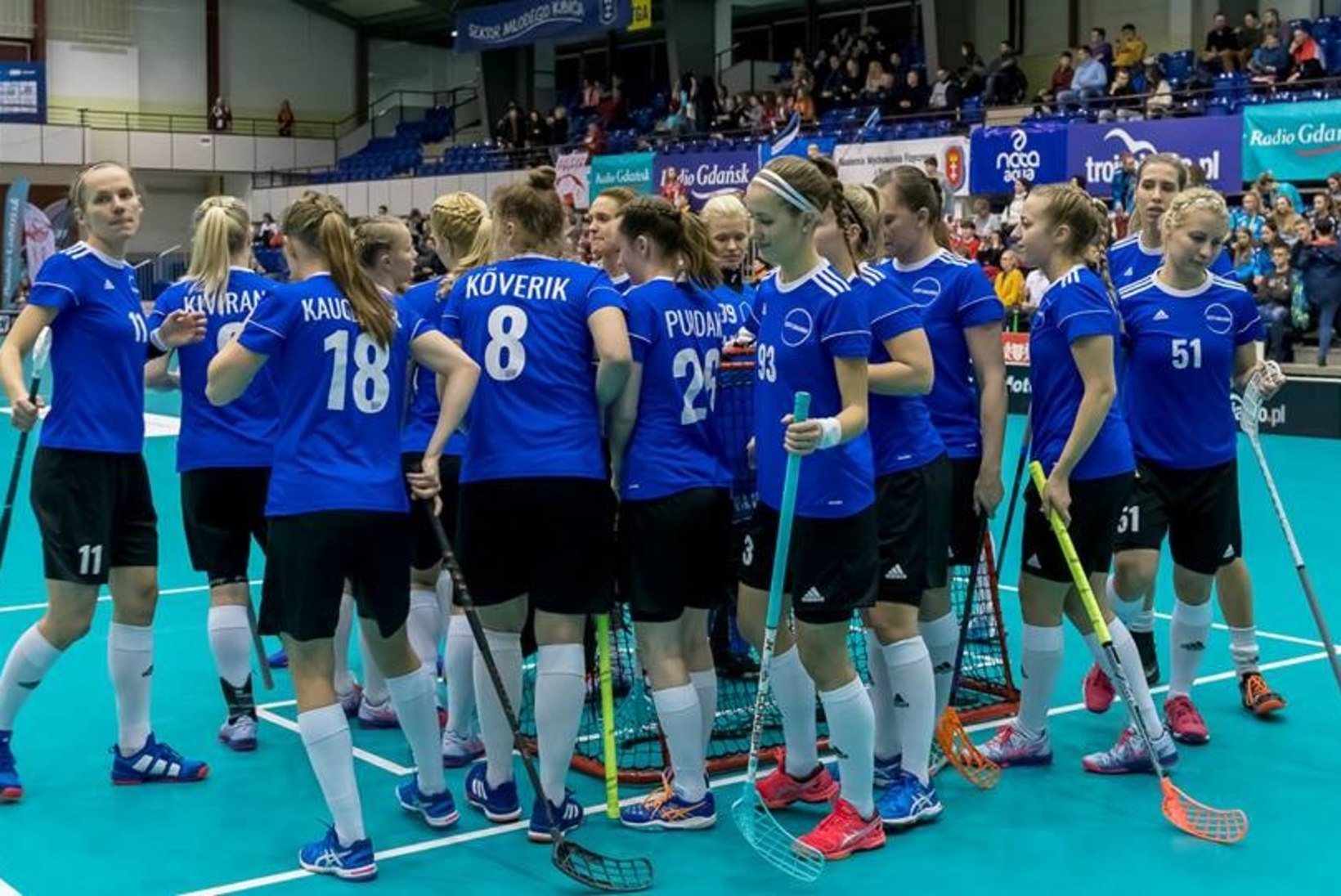 Eesti saalihokinaiskond pääses MM-finaalturniirile