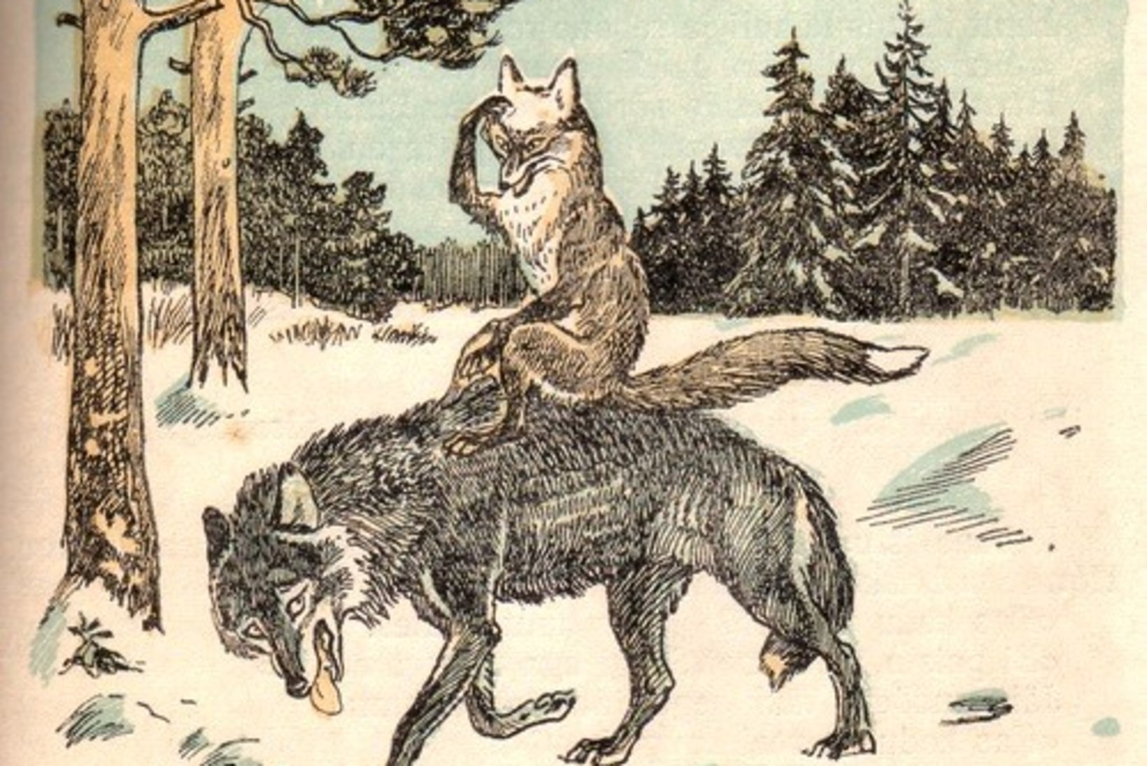 Miks meie muinasjuttudes on rebane kaval ja karu kohmakas ehk Kuidas loomad oma iseloomud said