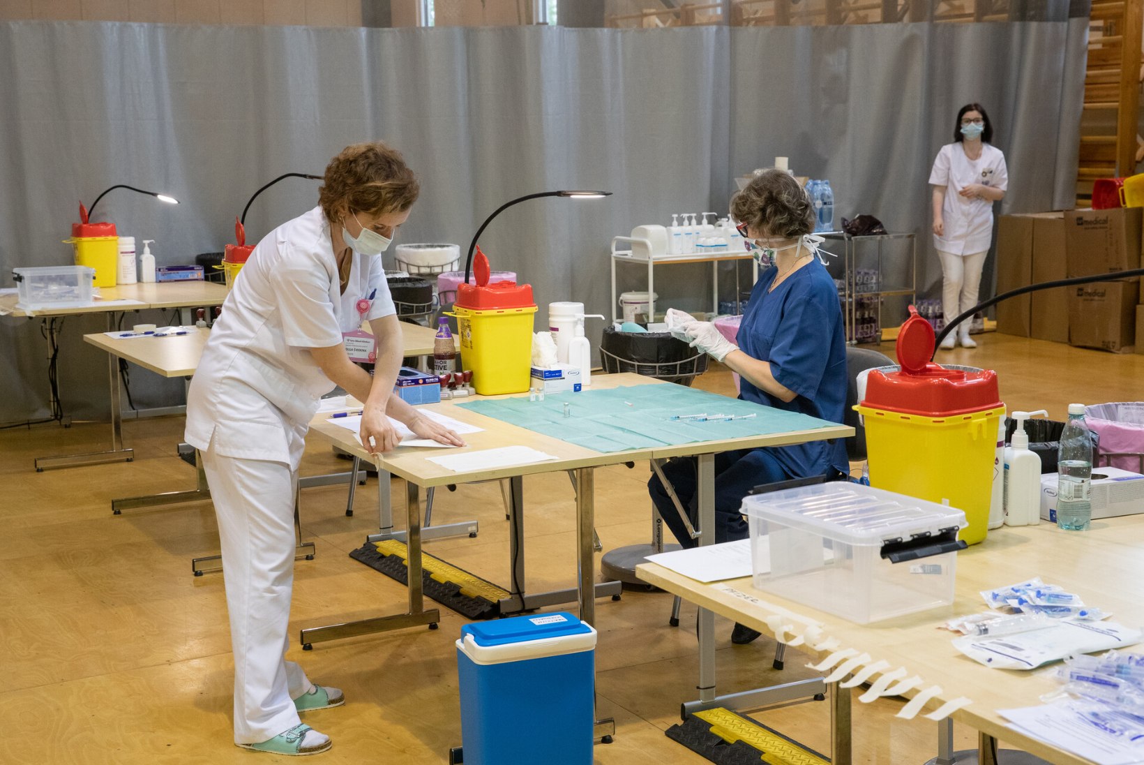 FOTOD | Tallinnas ja Tartus avati vaktsineerimiskeskused