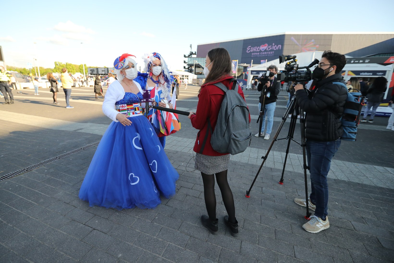 FOTOD | 3500 õnnelikku pääses Eurovisioni poolfinaali kohapeale vaatama