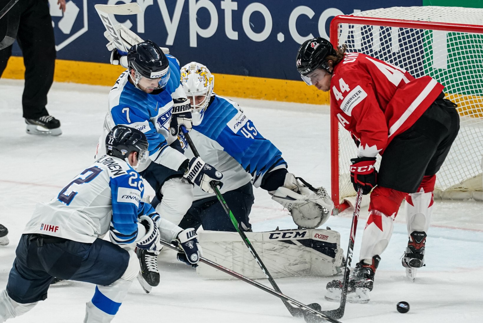 BLOGI JA VIDEOD | Kanada alistas lisaajal löödud väravast Soome ja tuli maailmameistriks