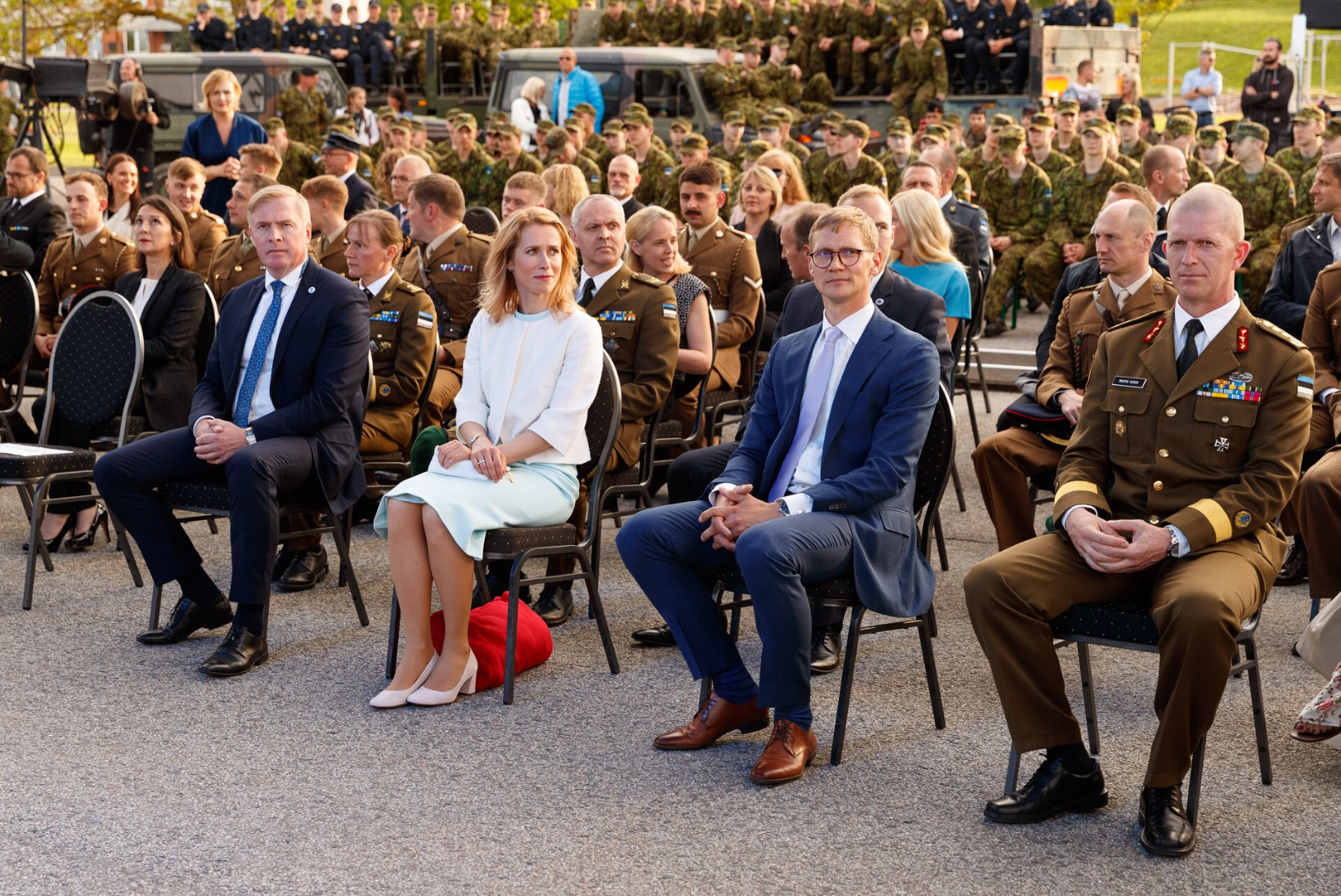 Haruldane vaatepilt! Peaminister Kaja Kallas tõi abikaasa seltskonda