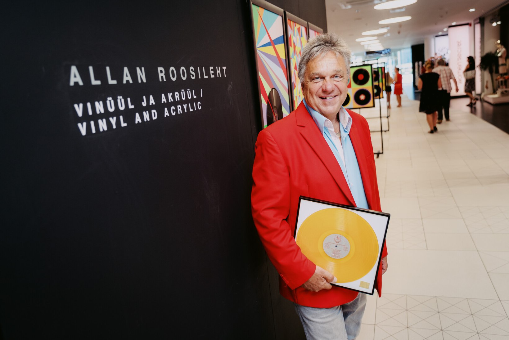 FOTOD | Allan Roosileht avas kunstinäituse: mul oli terve toapõrand pilte täis