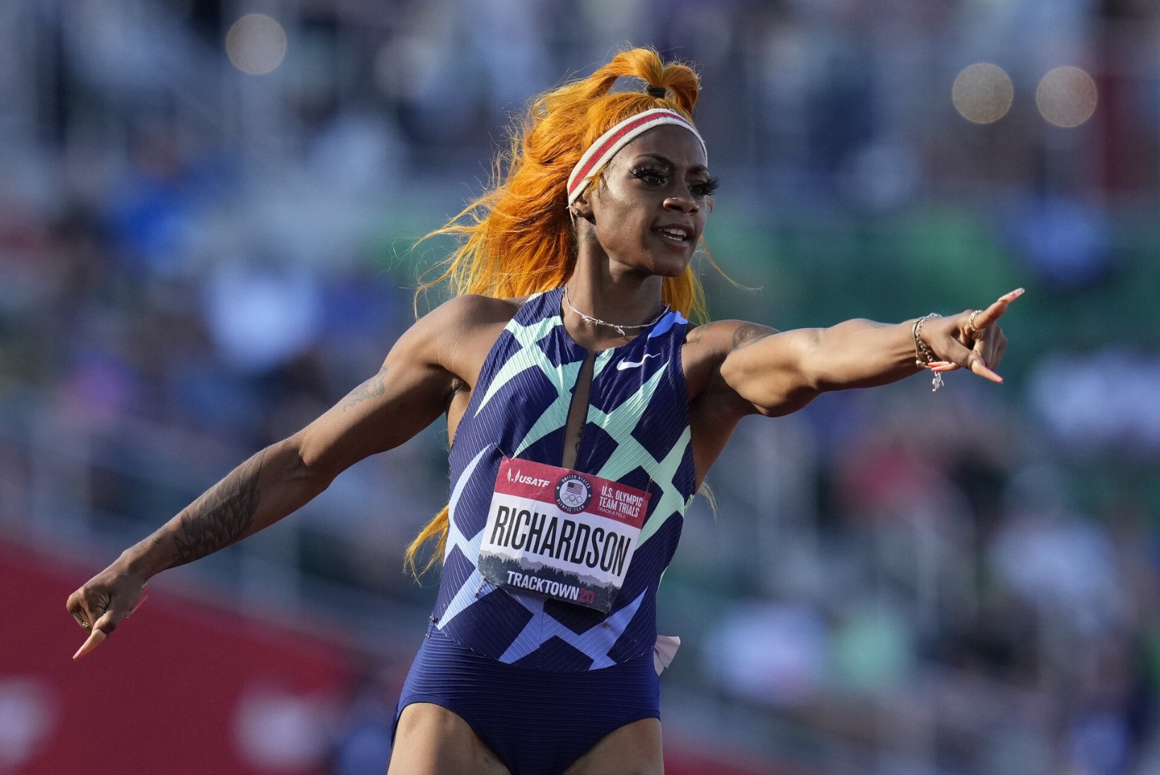 SKANDAAL! Kanepiga vahele jäänud USA kiireim naine võib olümpiamängudelt kõrvale jääda