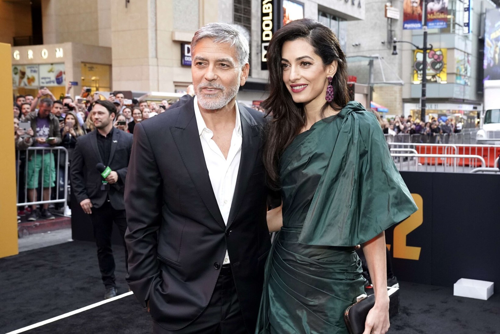 Clooney ja tema naine eitavad kuuldusi uuest lapseootusest