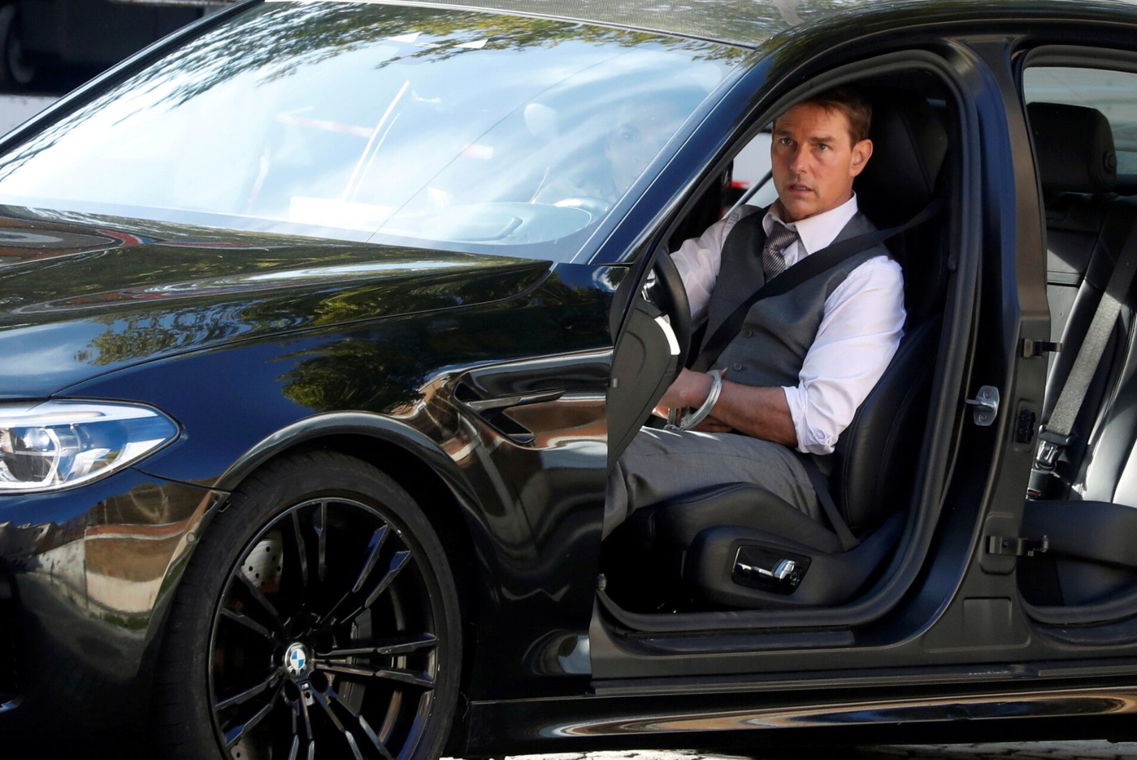 Uue „Võimatu missiooni“ võtete ajal ärandati Tom Cruise'i BMW  