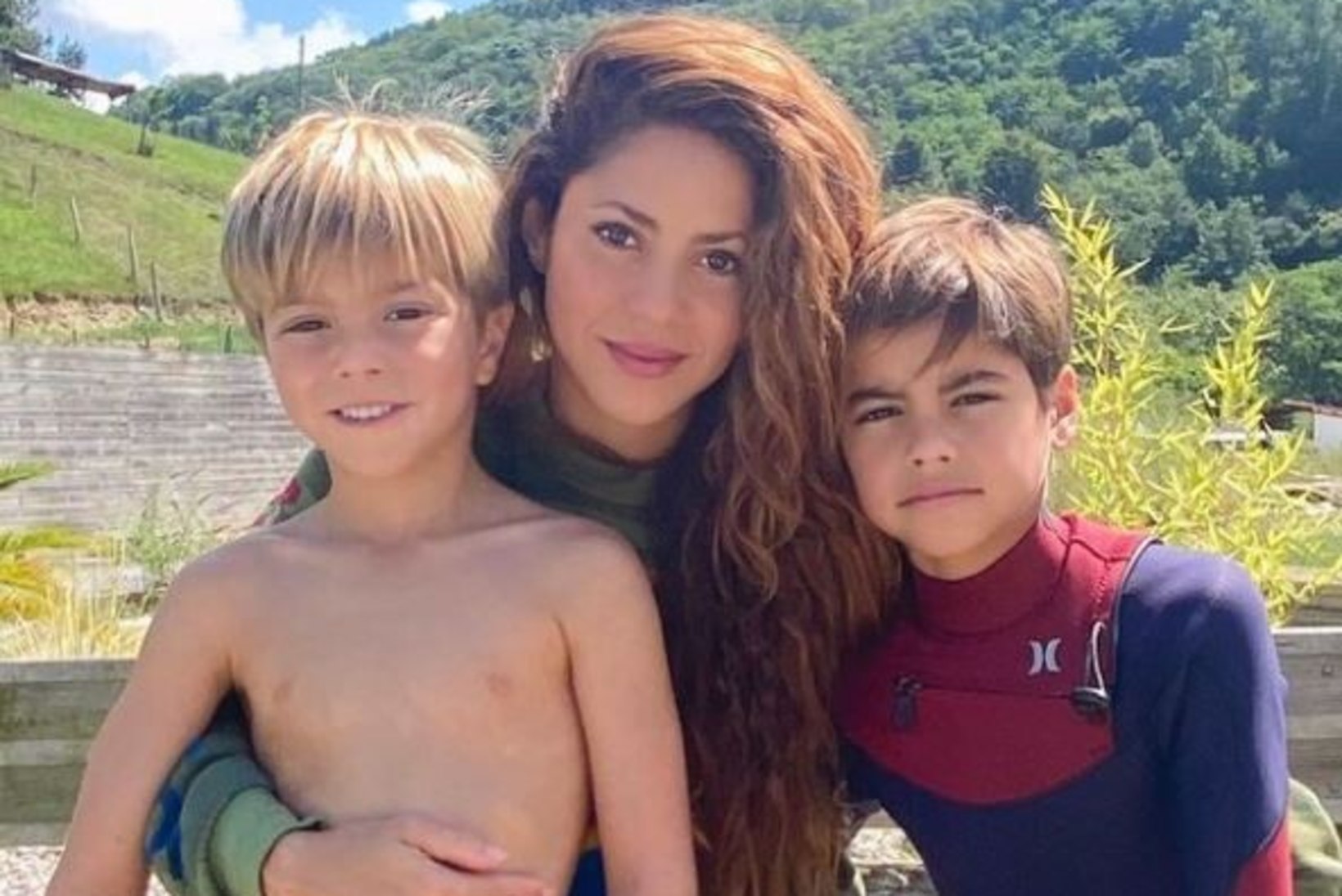 Shakira avaldas haruldase klõpsu oma poegadest