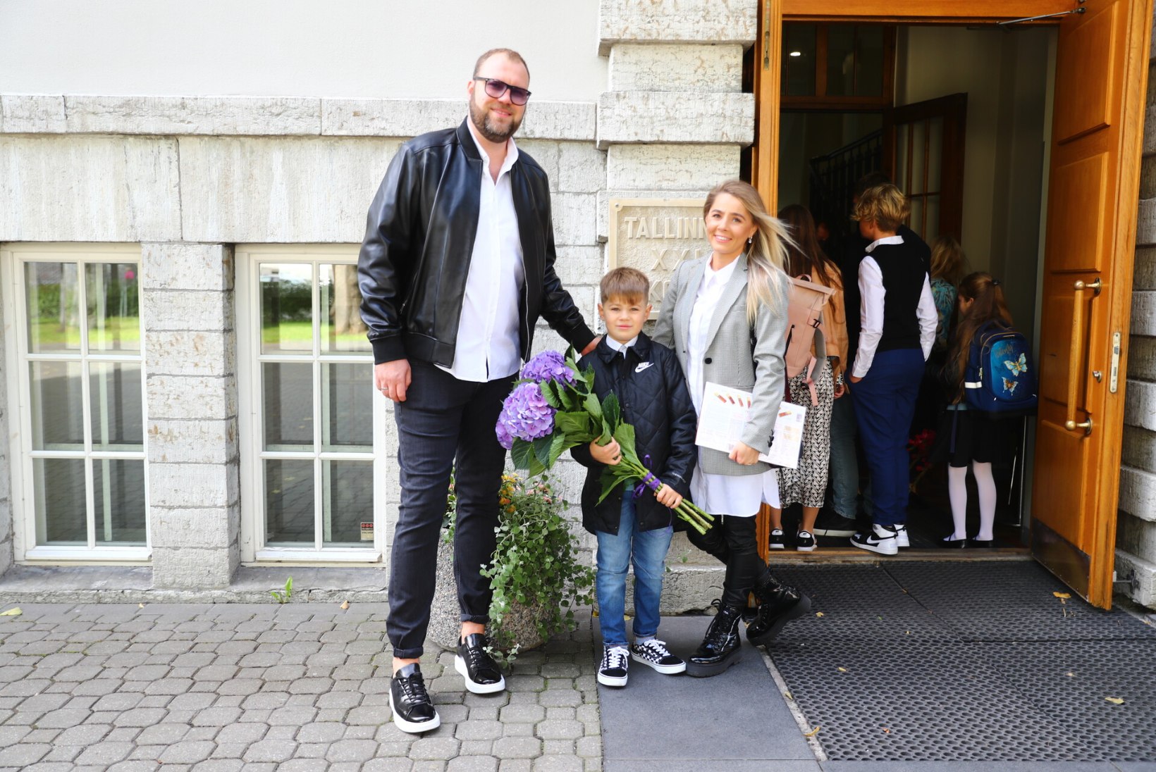 ESIMENE KOOLIPÄEV | Sten-Erik Jantsoni poeg astub esimesse klassi: ta pole enam beebi, vaid suur poiss