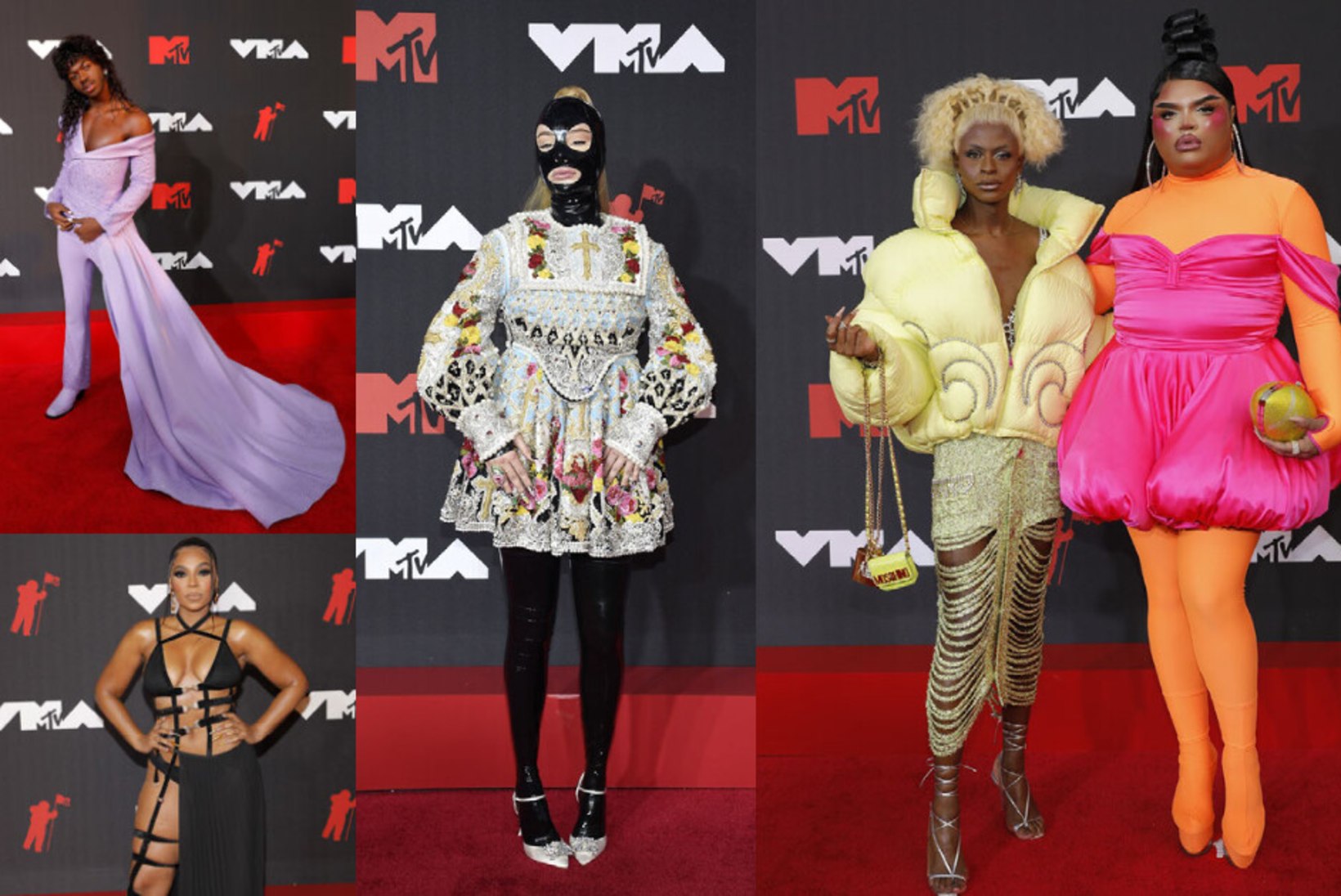 GALERII | MTV gala punasel vaibal püüdsid pilku latekskostüümid, napid kleidid ja grandioossed peakatted