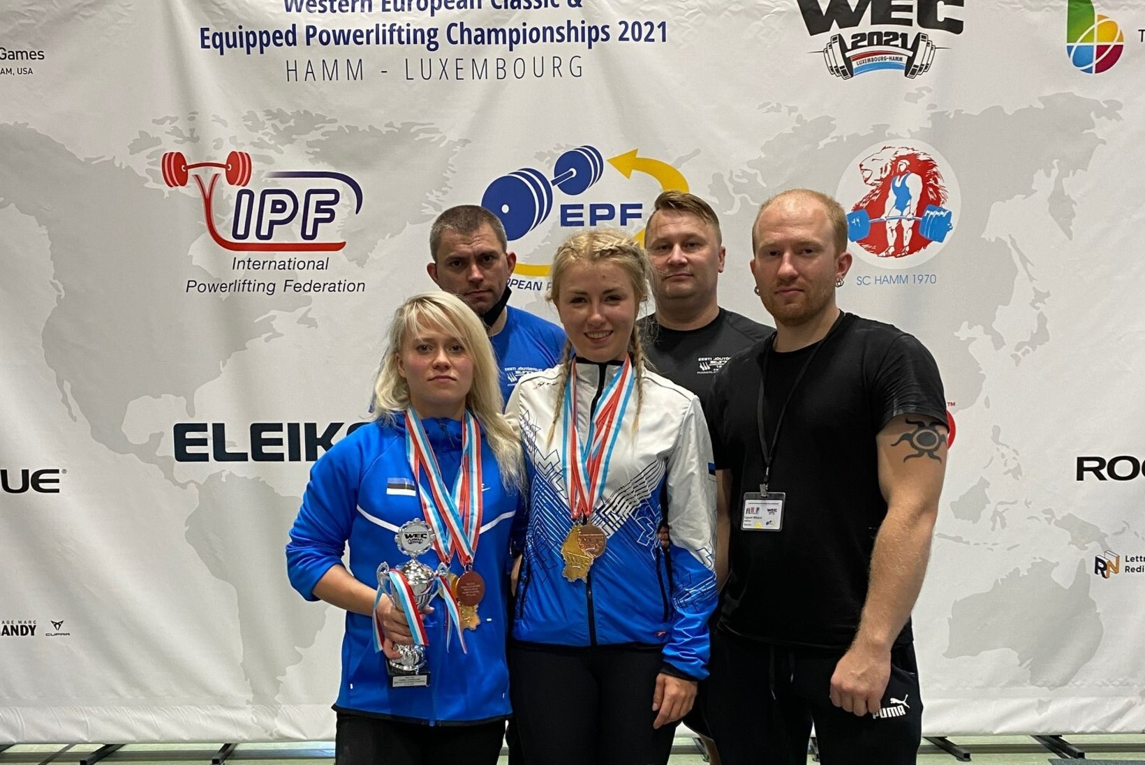 Eesti naisjõutõstjad võitsid Lääne-Euroopa meistrivõistlustel kaks kulda