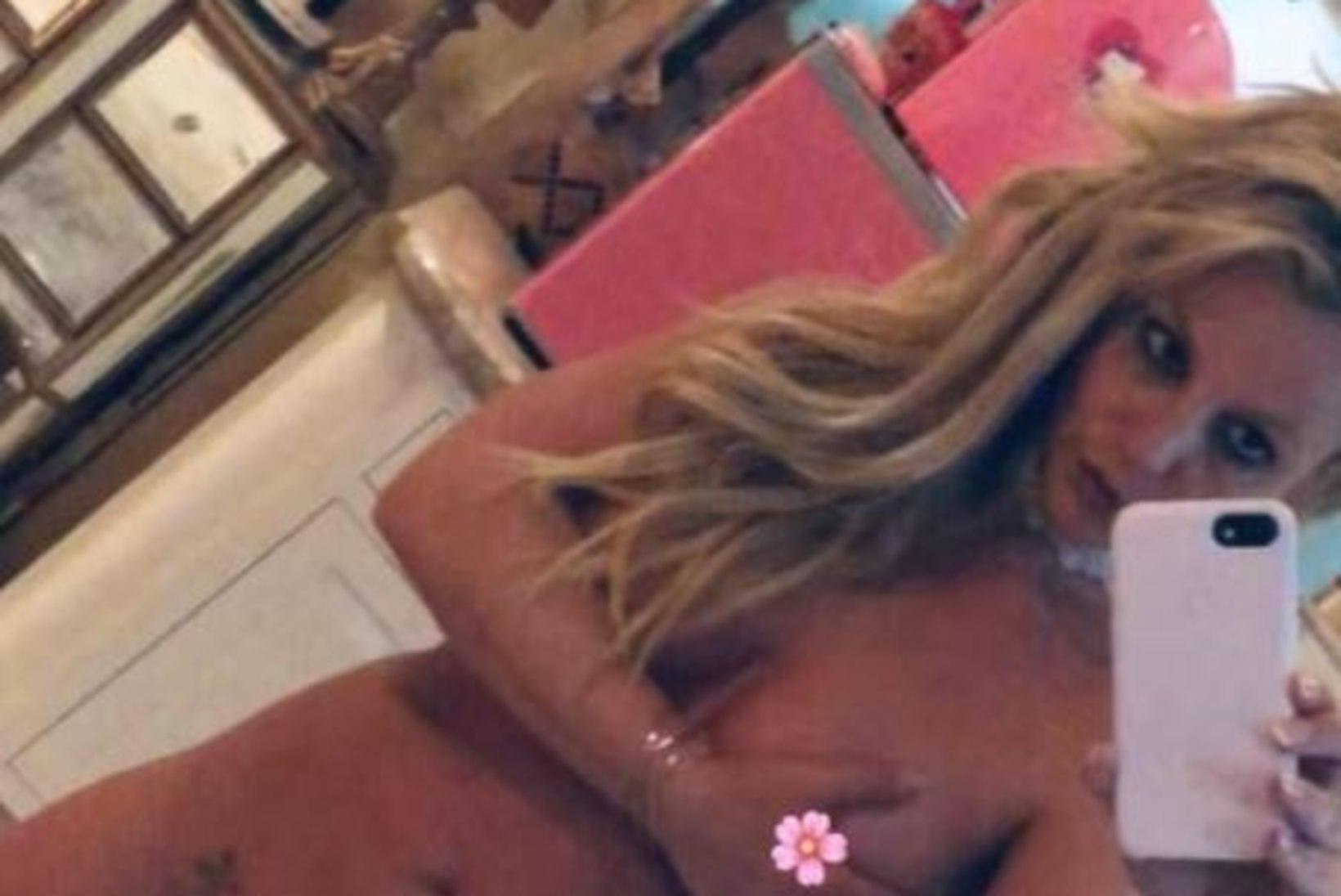 Britney Spears tähistab vaba naise elu alastipiltidega