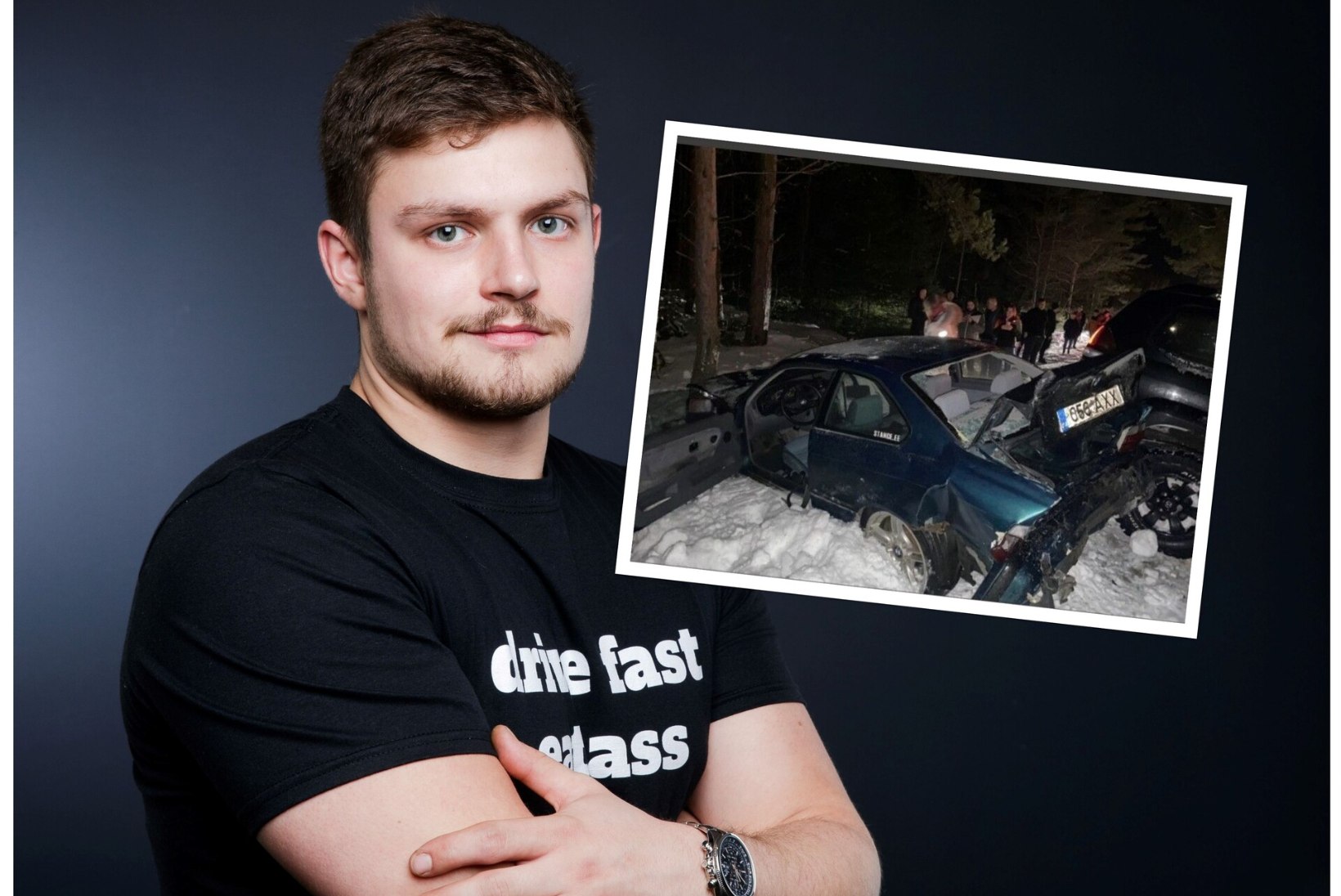 FOTO | „Armastuse maleva“ staar Sander sattus autoavariisse: nutta tahaks...