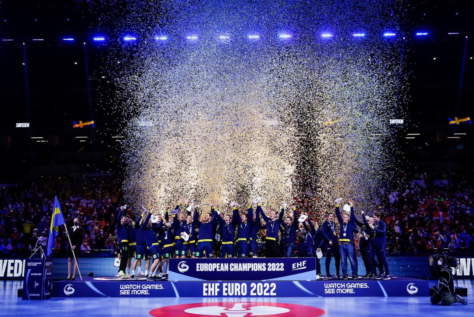 Viimase sekundi karistusvise tõi Rootsile käsipalli EMi kulla