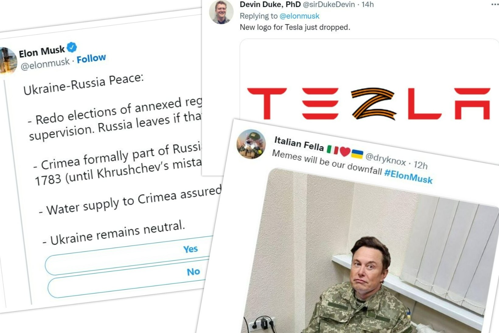 Ukraina president vastas Elon Muski kummalisele rahuplaanile. Kreml kiidab Muski algatust