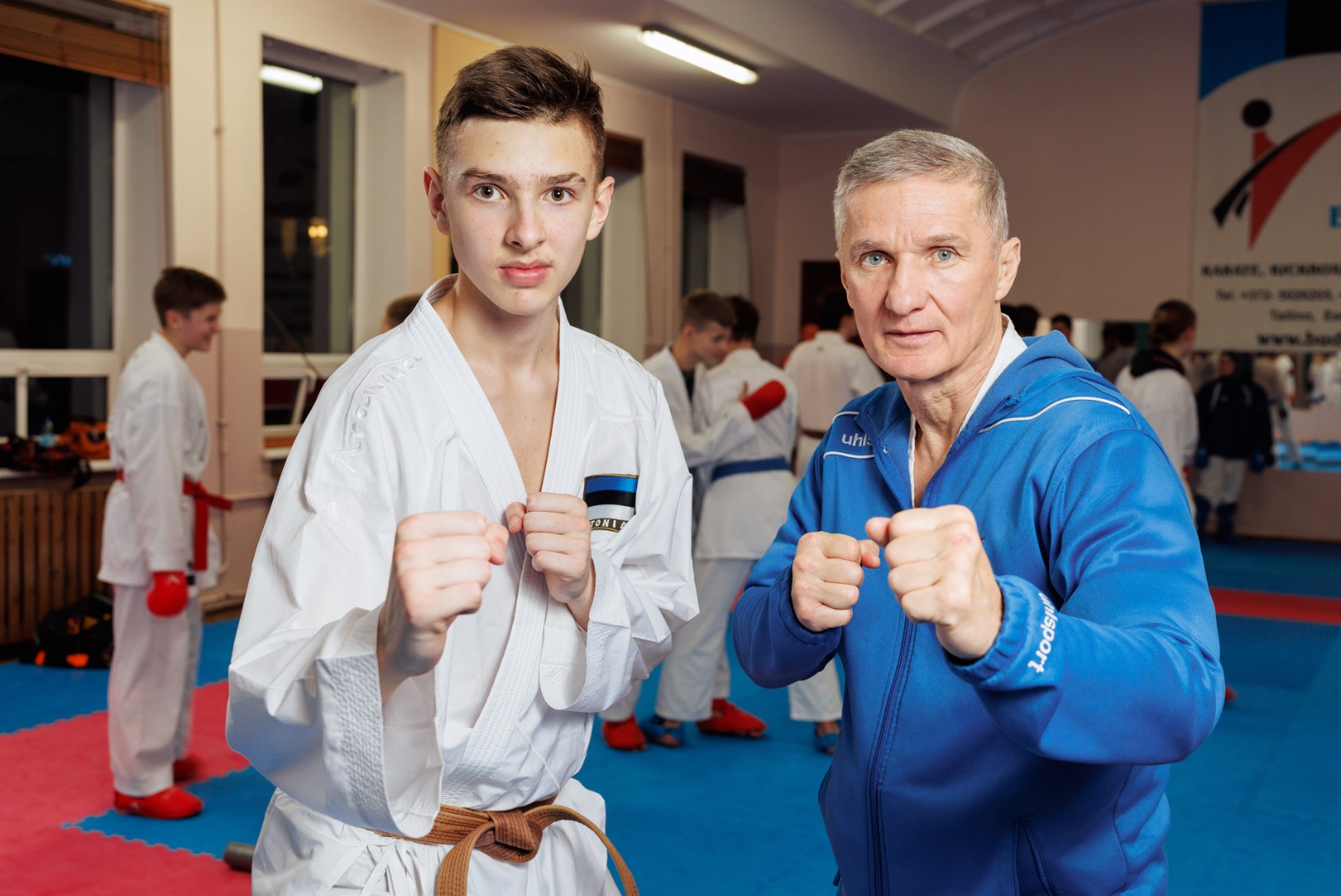 Eesti karate tulevikulootus liigub legendaarse Marko Luhamaa jälgedes