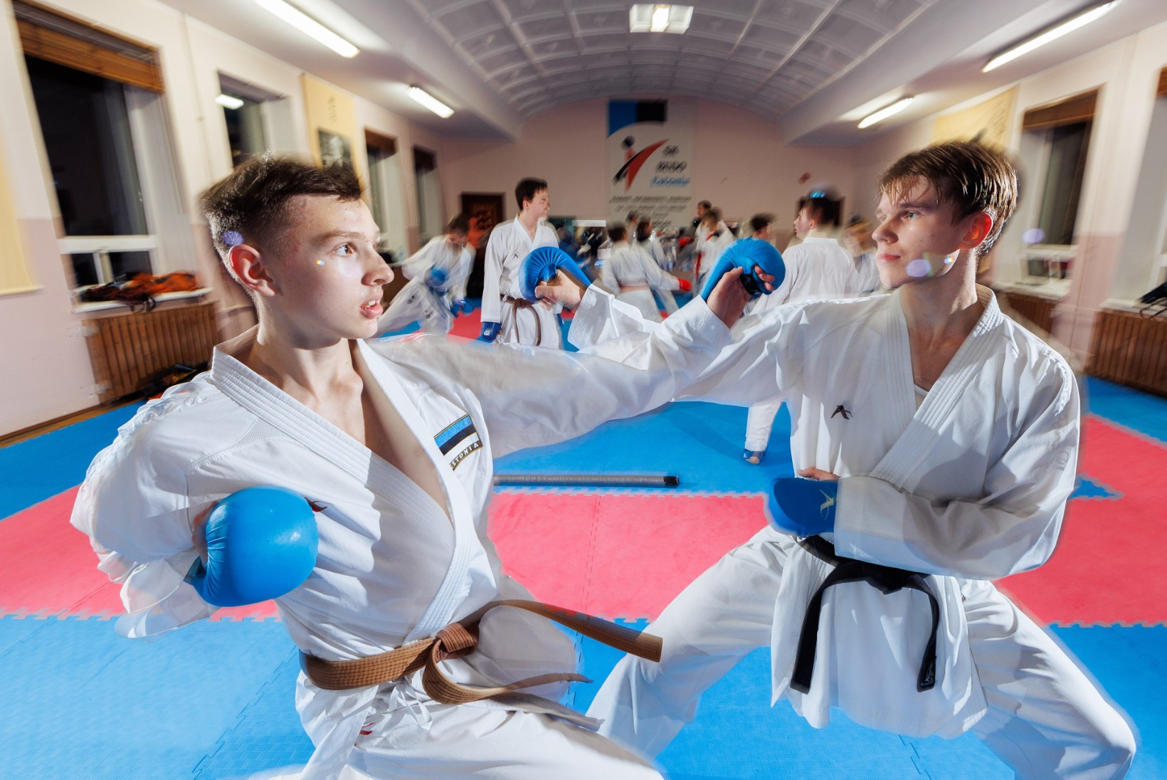 Eesti karate tulevikulootus liigub legendaarse Marko Luhamaa jälgedes