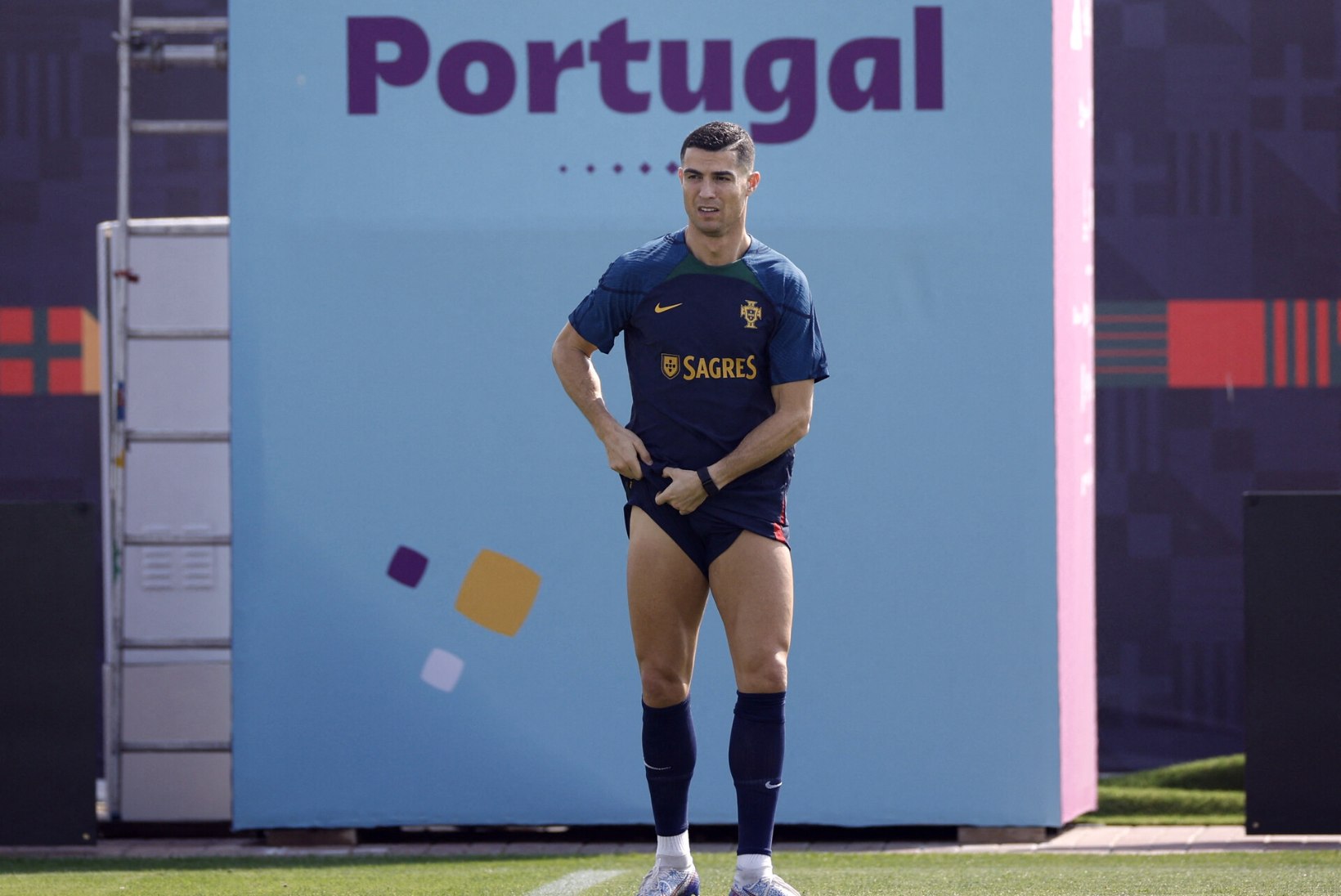 Cristiano Ronaldo olla MMi eel imelises vormis