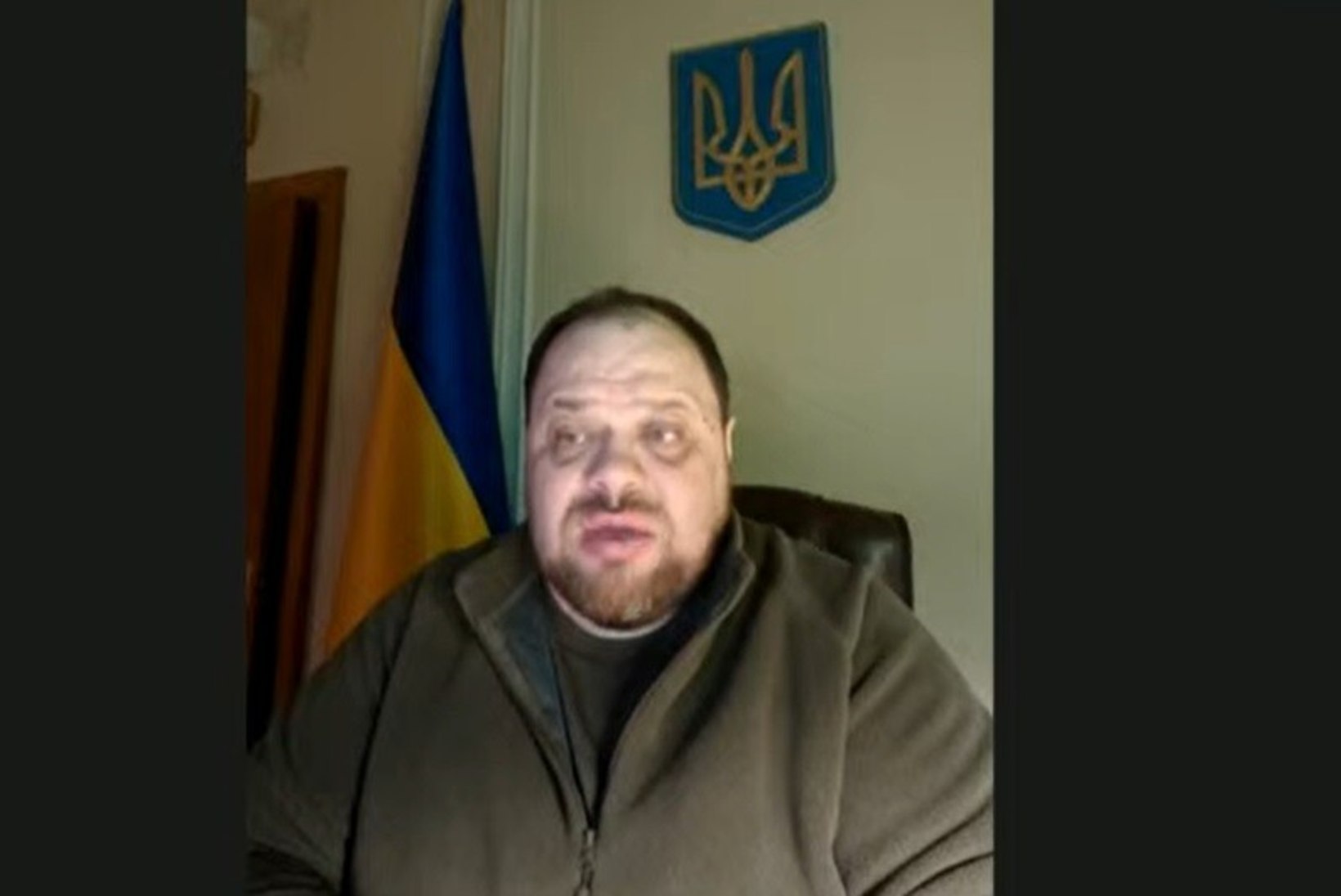 Ukraina parlamendi esimees Ruslan Stefantšuk pöördumises riigikogule: Vene energiakandjatele tuleb kehtestada embargo, et Putini režiim jookseks verest tühjaks