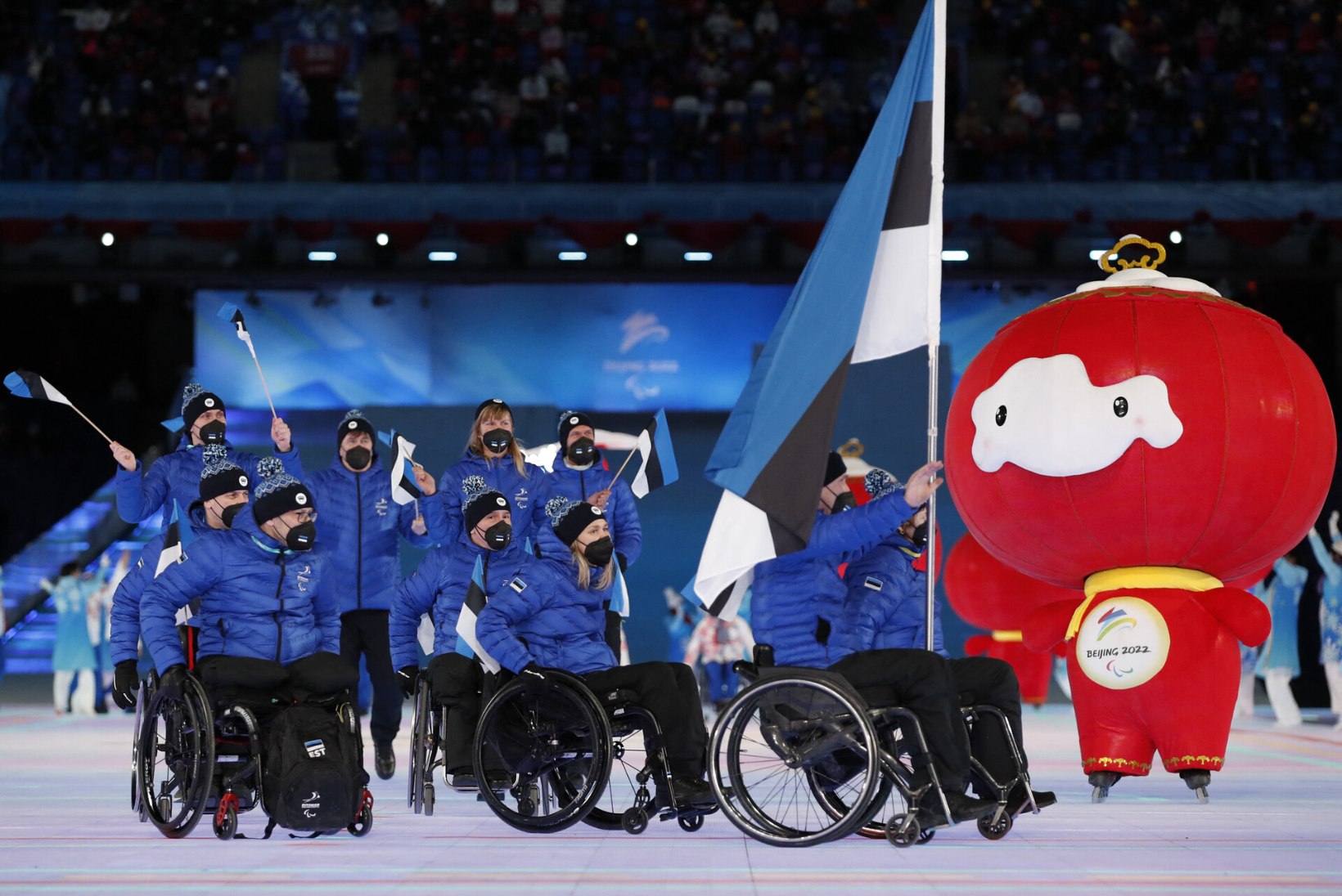 GALERII | Ukrainlased on Pekingis! Hiinlased tsenseerisid paralümpiakomitee juhi kõnet