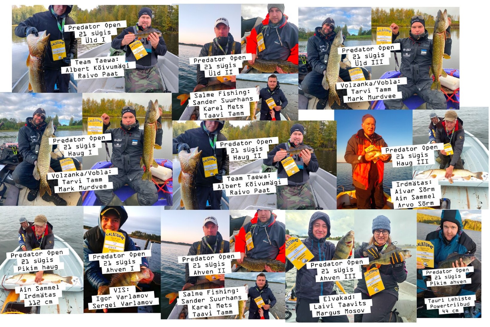Kalatuba Predator Open Kevad 2022 | Eesti suurim kalapüügivõistlus toimub jälle