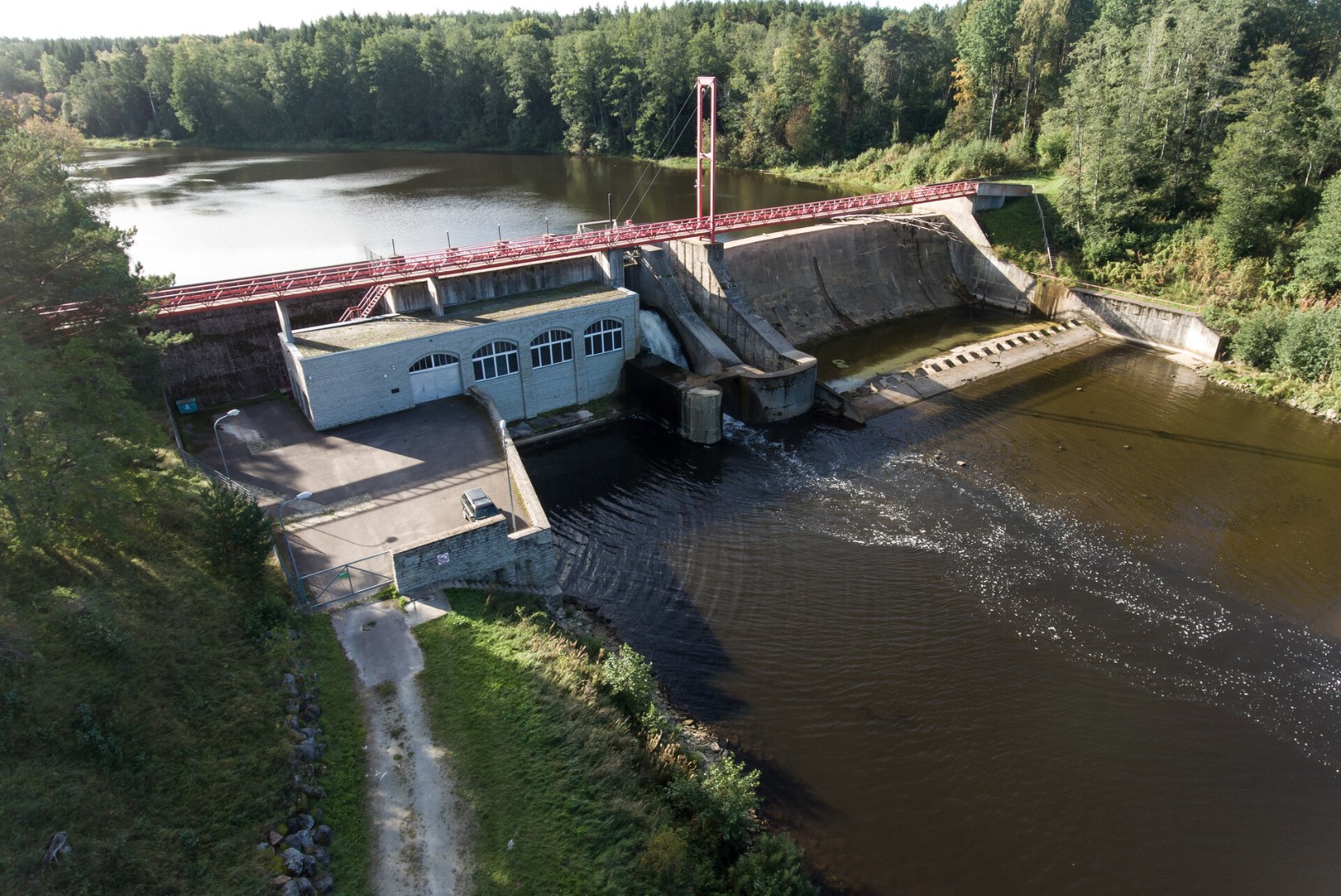 Linnamäe hüdroelektrijaam uputas osaliselt unikaalse muistise 