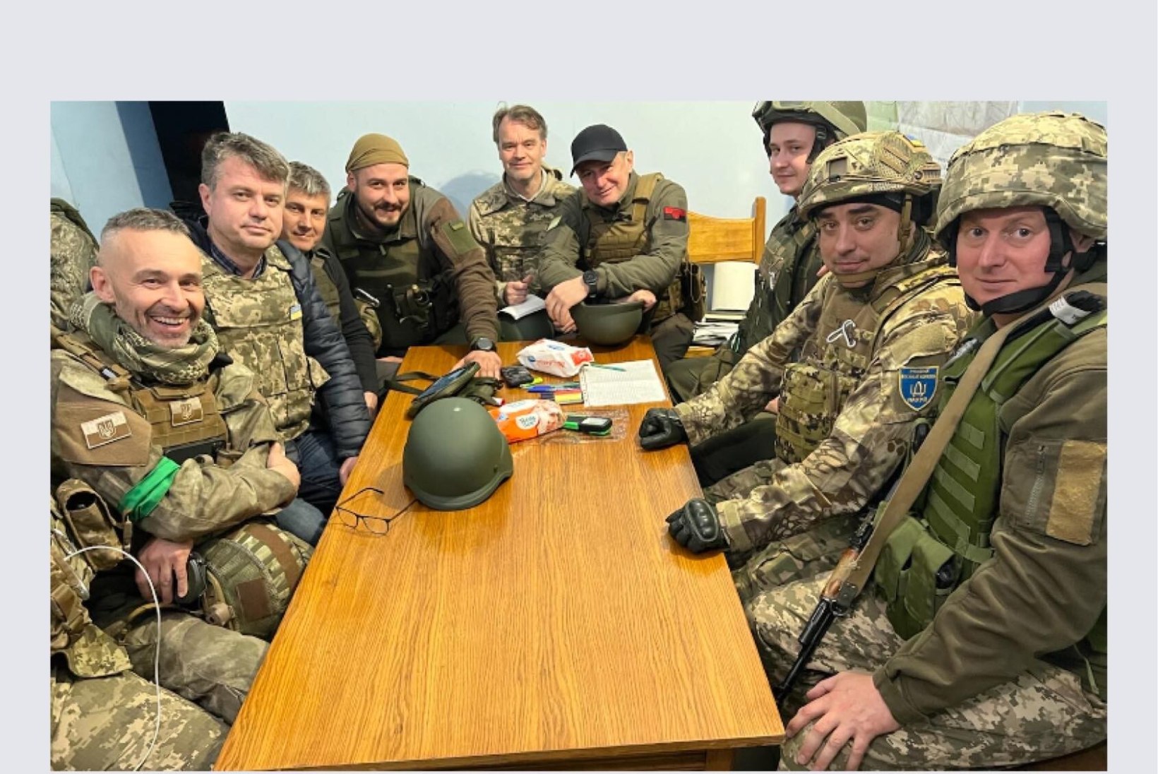 Urmas Reinsalu sattus Ukrainas keset lahingut